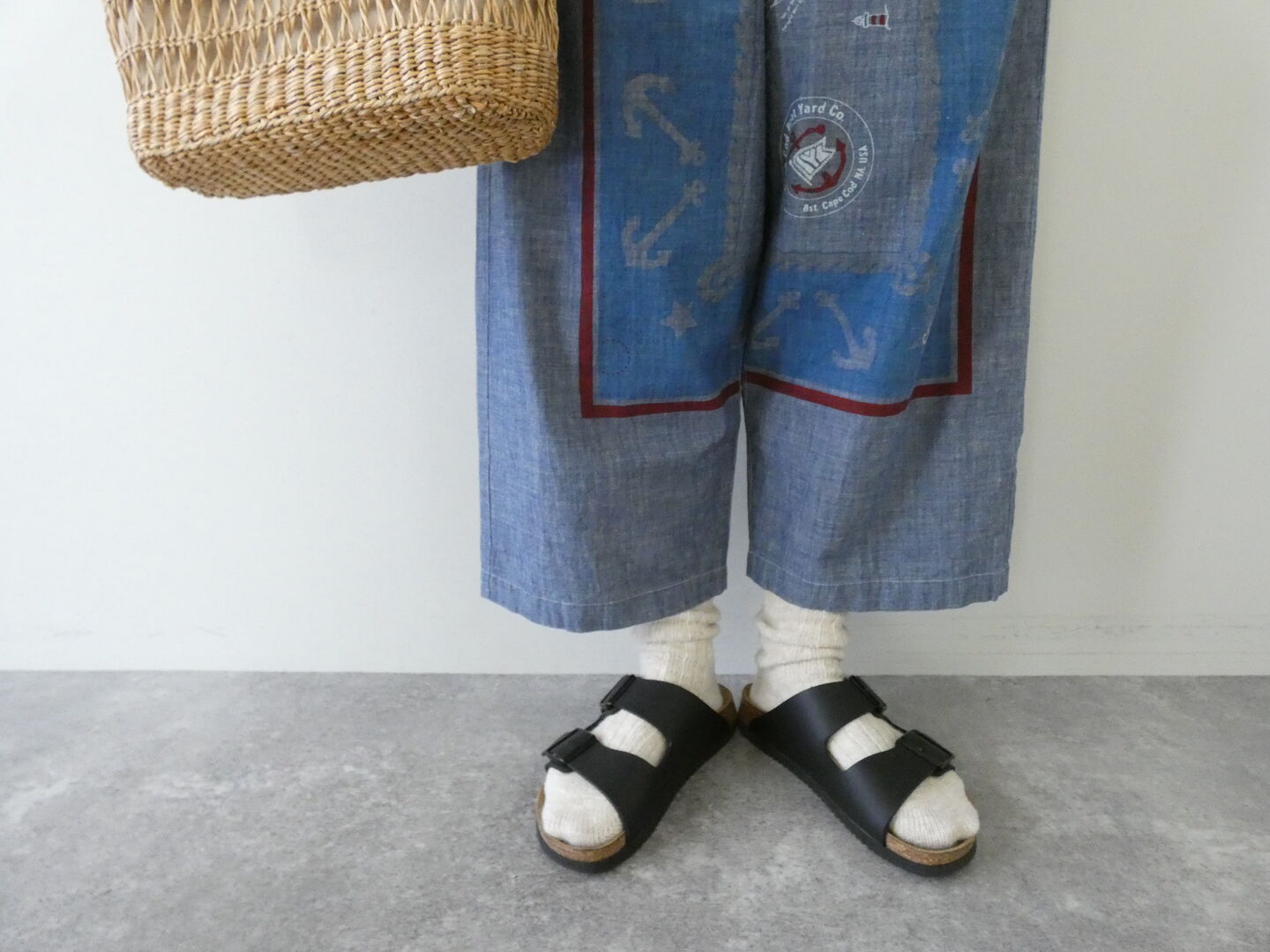 快晴堂(かいせいどう) Girls カロハプリントCCBY柄　カロハパンツの商品画像7