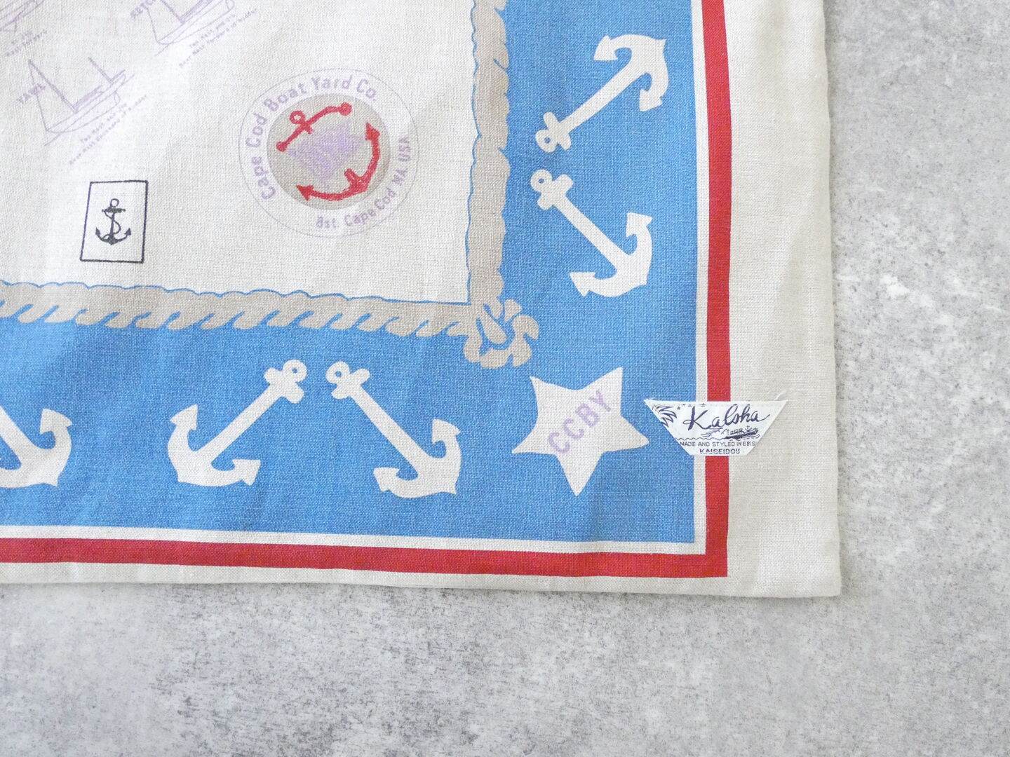 快晴堂(かいせいどう) Girls カロハプリントCCBY柄　リバーシブルトートの商品画像23