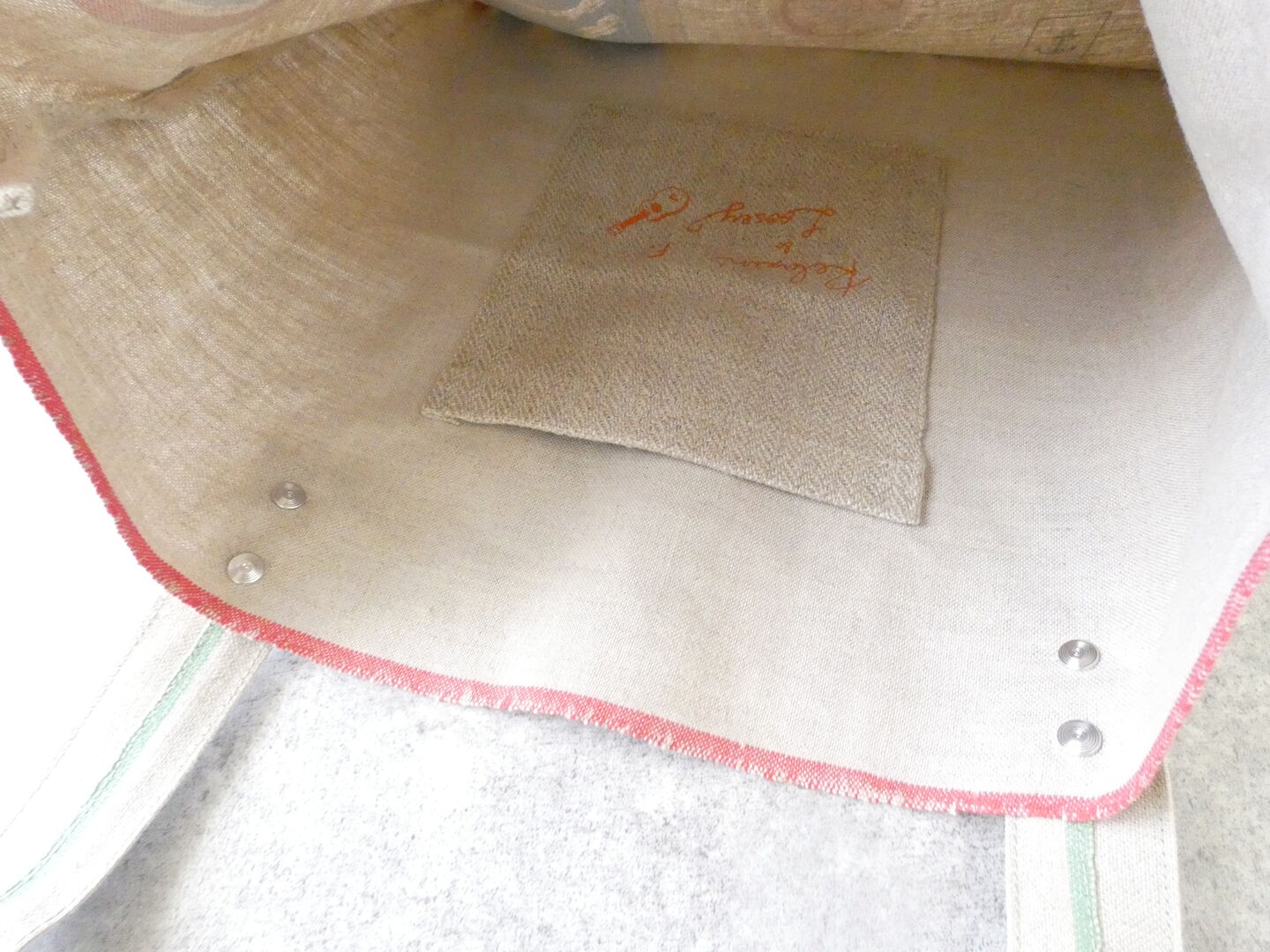 快晴堂(かいせいどう) Girls カロハプリントCCBY柄　リバーシブルトートの商品画像34