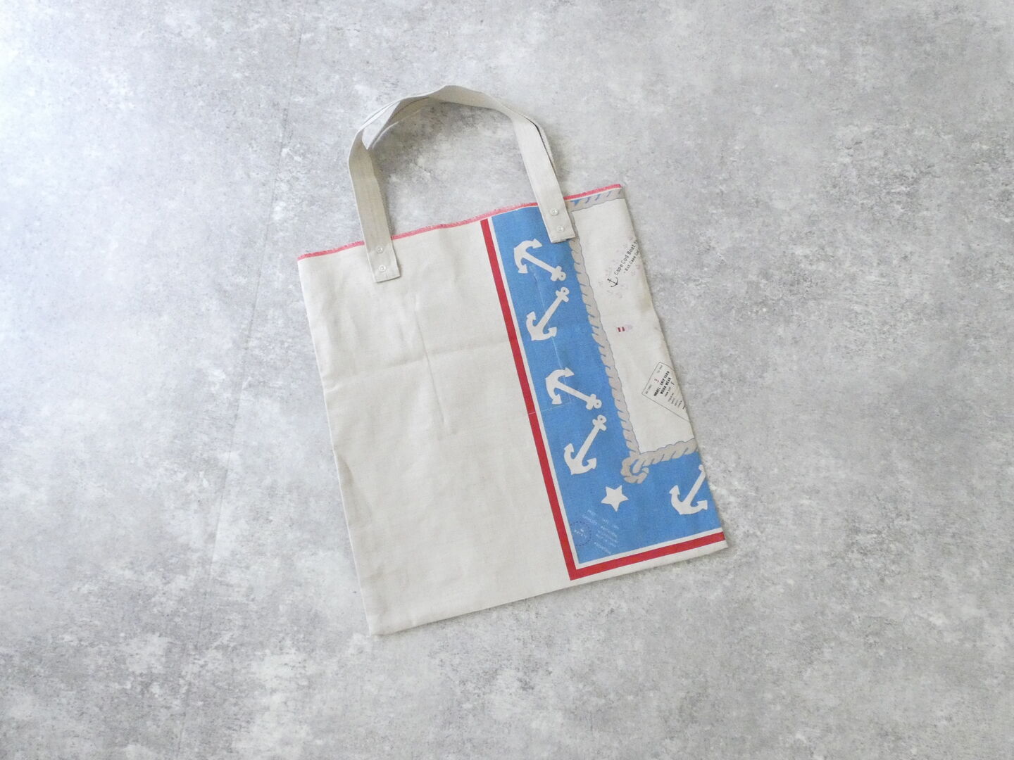 快晴堂(かいせいどう) Girls カロハプリントCCBY柄　リバーシブルトートの商品画像9