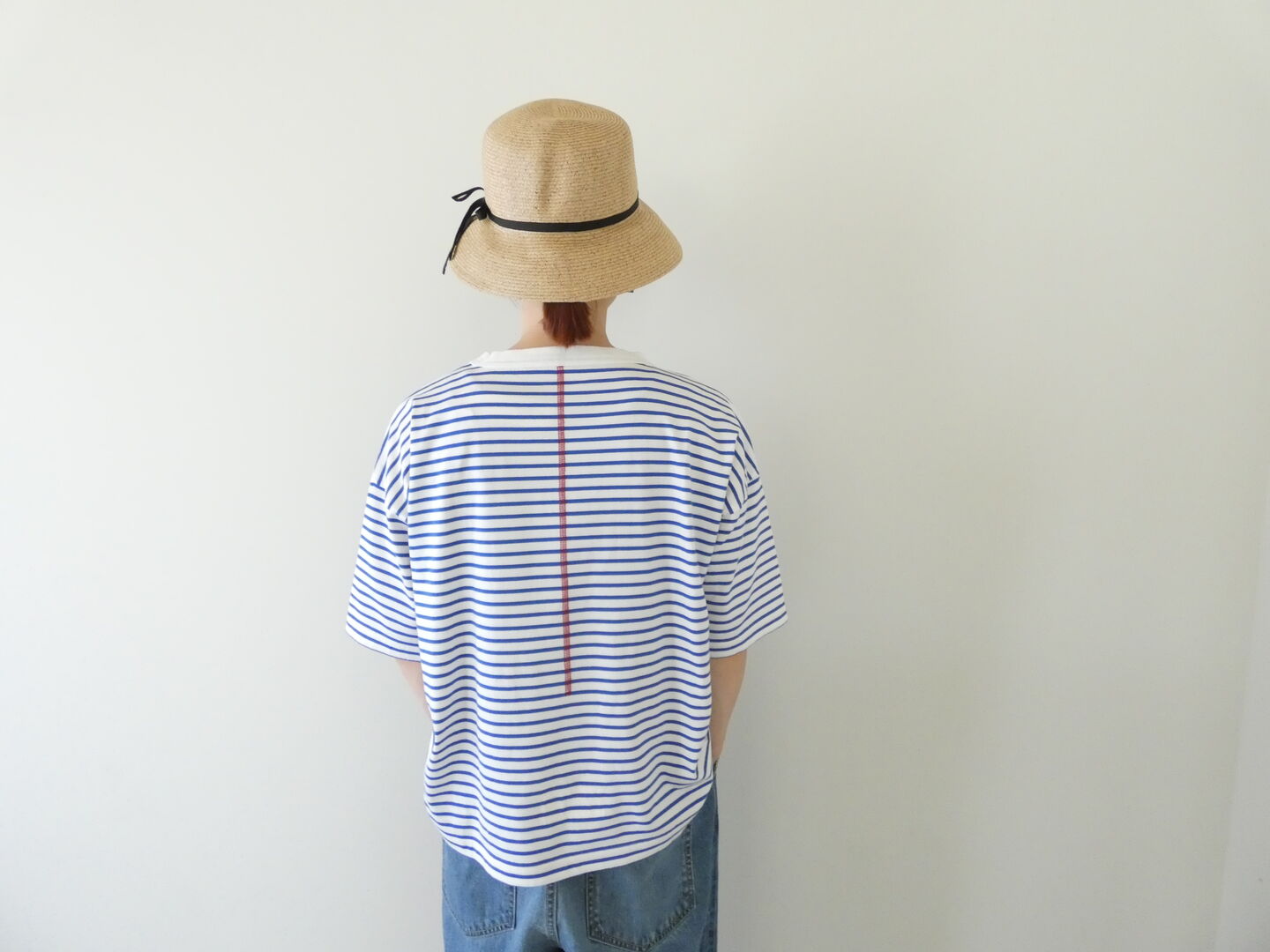 快晴堂(かいせいどう) Girl'sコーディネートボーダー 5分袖ボーダーTシャツ の商品画像2