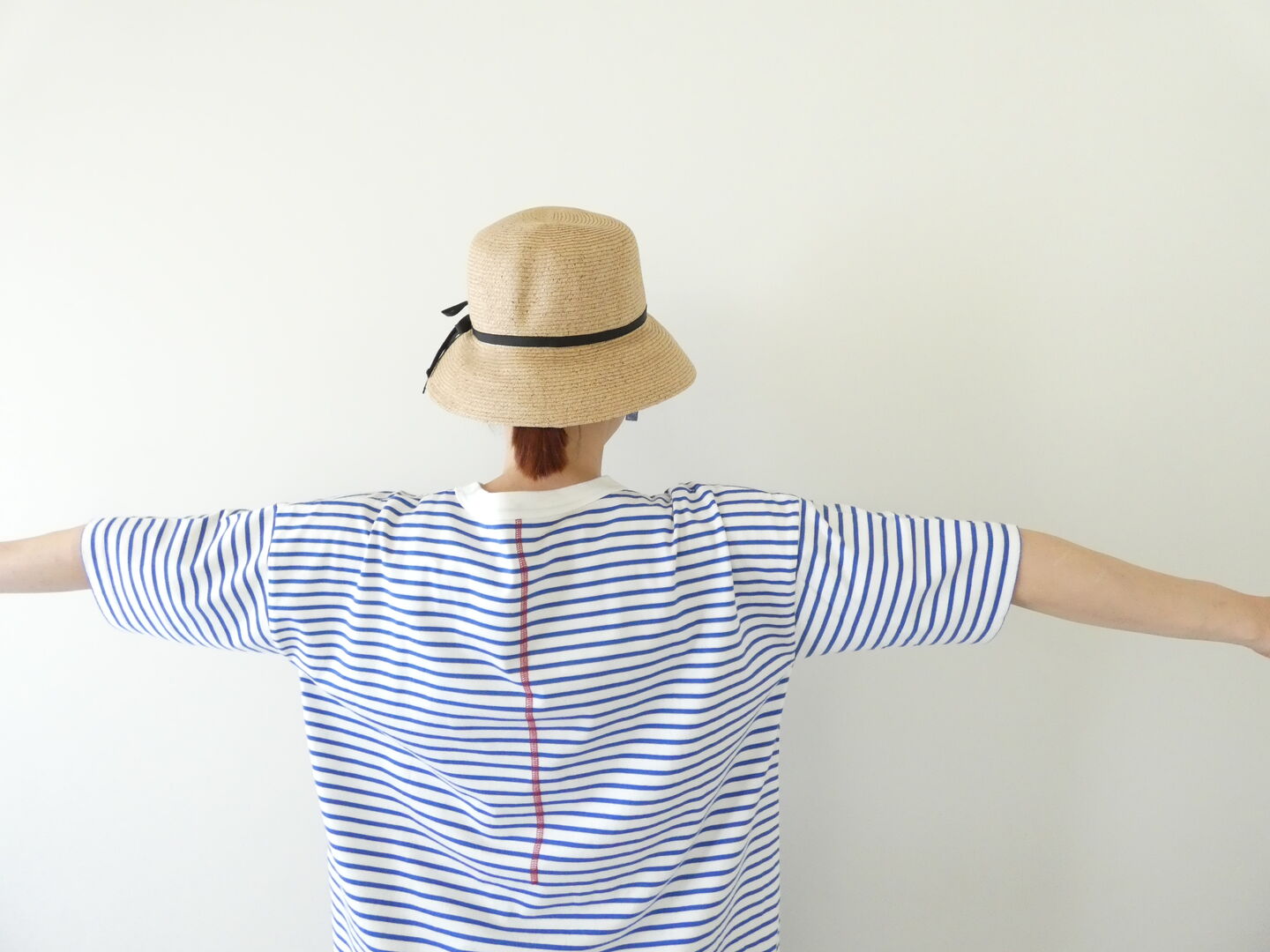 快晴堂(かいせいどう) Girl'sコーディネートボーダー 5分袖ボーダーTシャツ の商品画像7