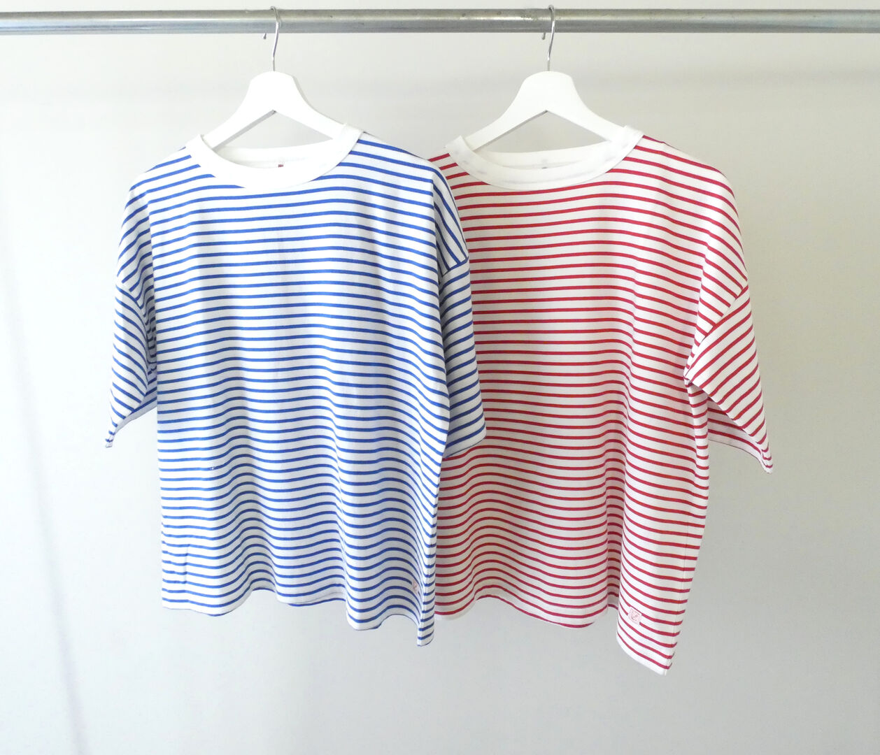 快晴堂(かいせいどう) Girl'sコーディネートボーダー 5分袖ボーダーTシャツ の商品画像9