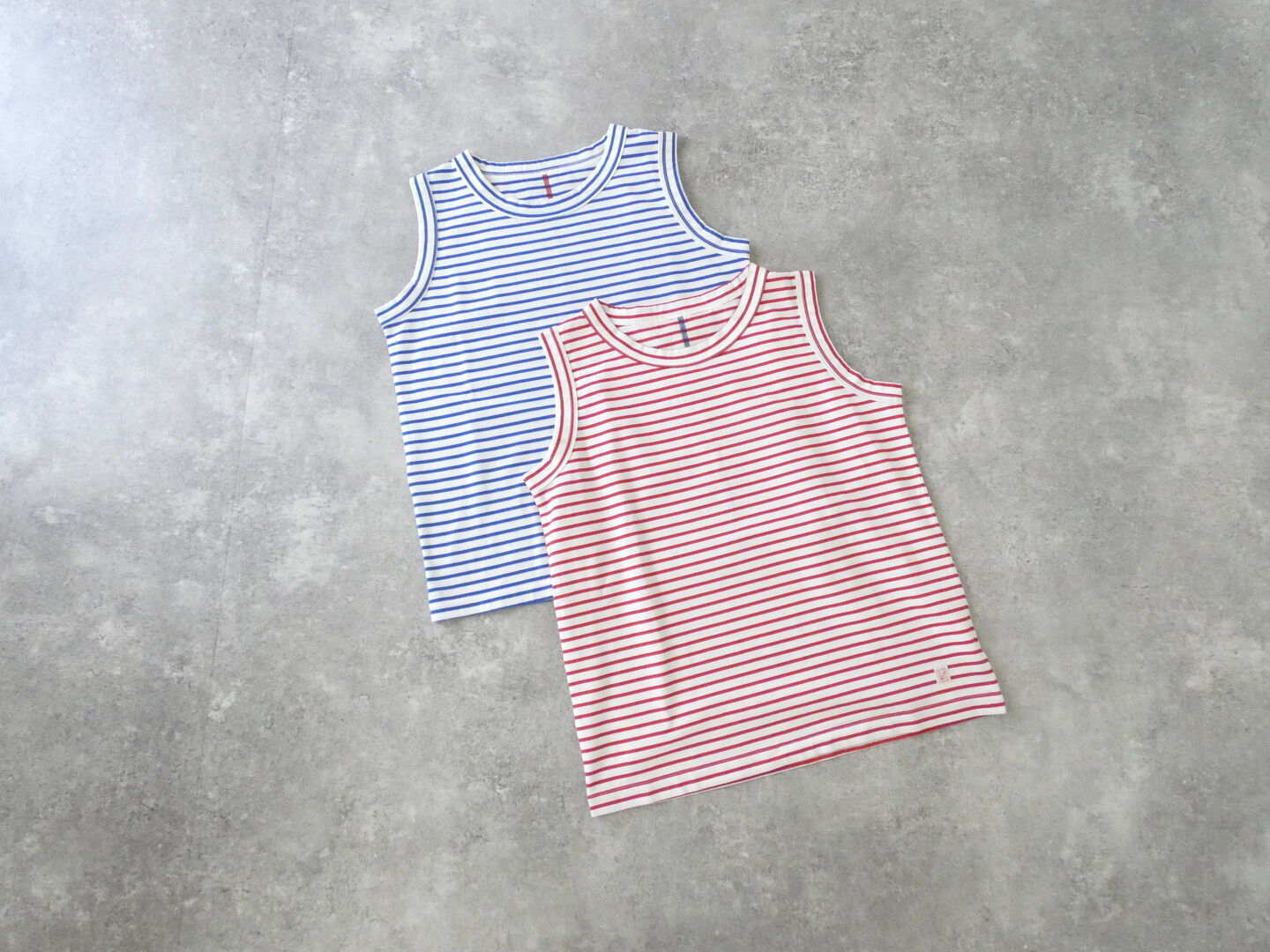 快晴堂(かいせいどう) Girl'sコーディネートボーダー ノースリーブボーダーの商品画像3