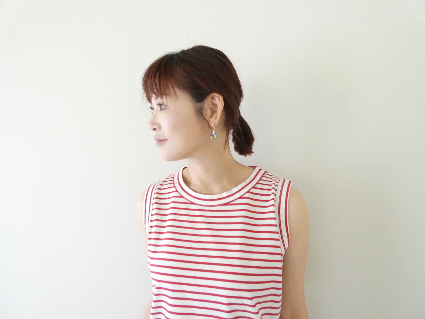 快晴堂(かいせいどう) Girl'sコーディネートボーダー ノースリーブボーダーの商品画像6