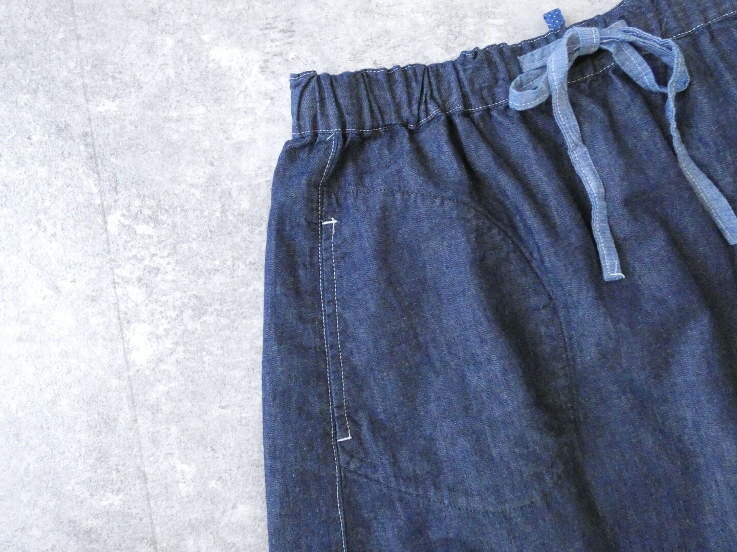 快晴堂(かいせいどう) Girls マルチシーズン 6オンスデニム　後ろカーゴポケスカートの商品画像24