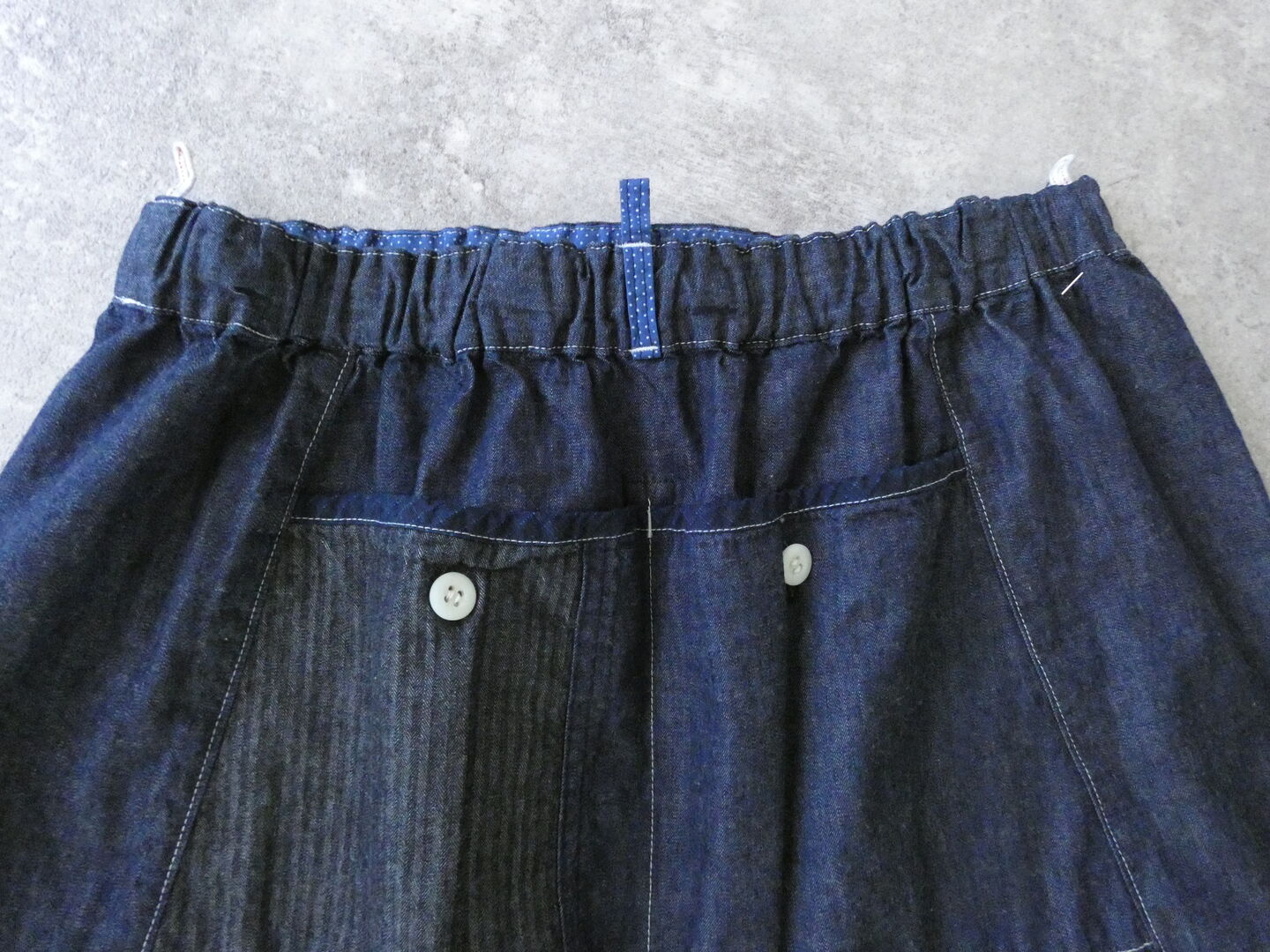 快晴堂(かいせいどう) Girls マルチシーズン 6オンスデニム　後ろカーゴポケスカートの商品画像31