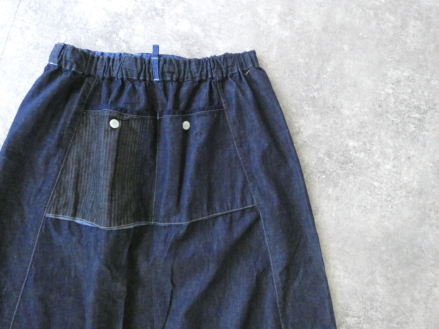 快晴堂(かいせいどう) Girls マルチシーズン 6オンスデニム　後ろカーゴポケスカートの商品画像32