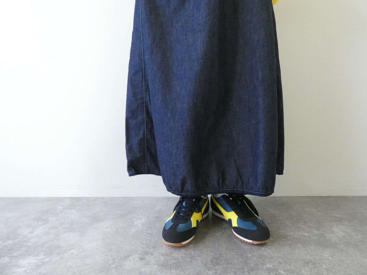 快晴堂(かいせいどう) Girls マルチシーズン 6オンスデニム　後ろカーゴポケスカートの商品画像8