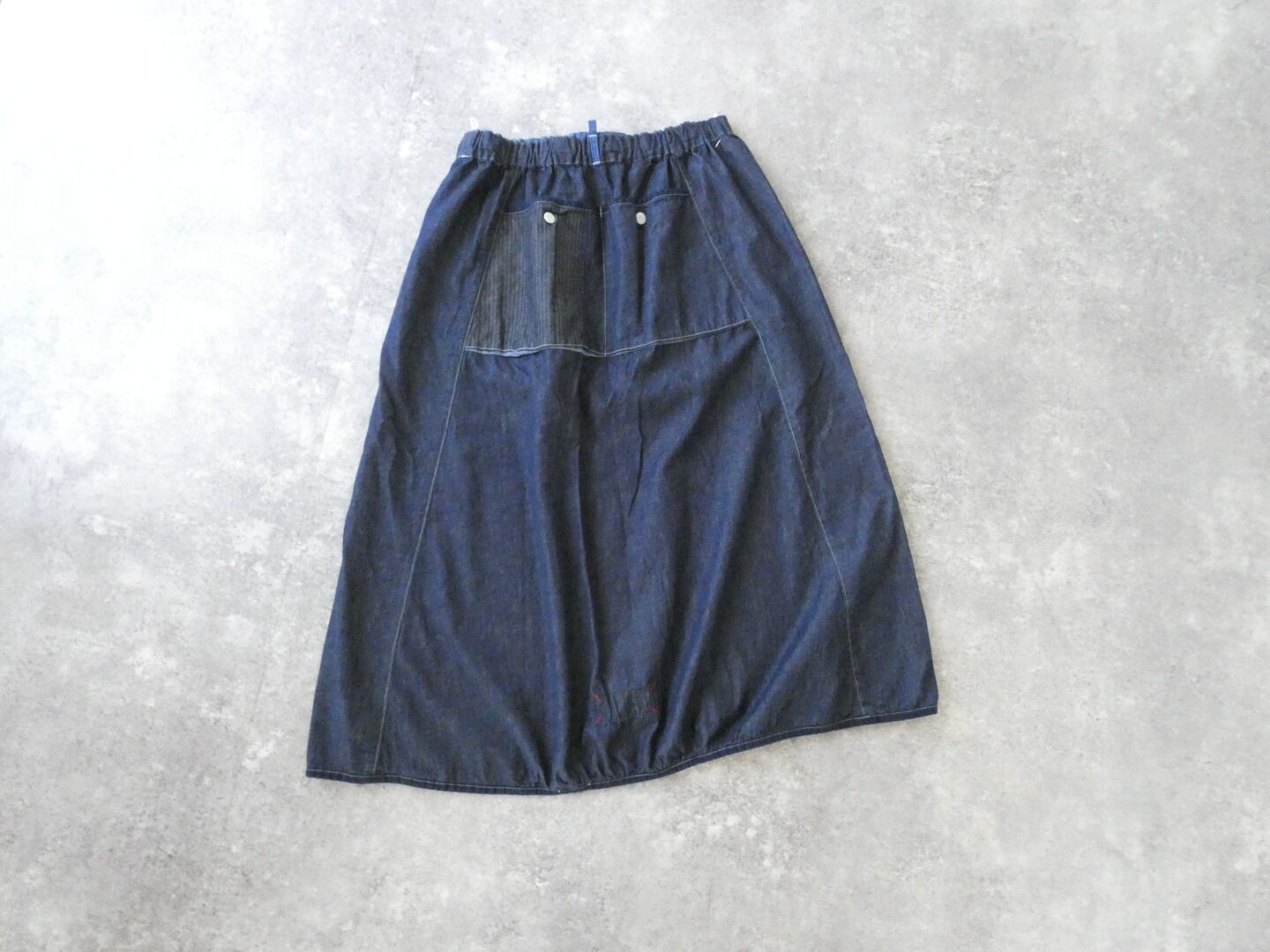 快晴堂(かいせいどう) Girls マルチシーズン 6オンスデニム　後ろカーゴポケスカートの商品画像9