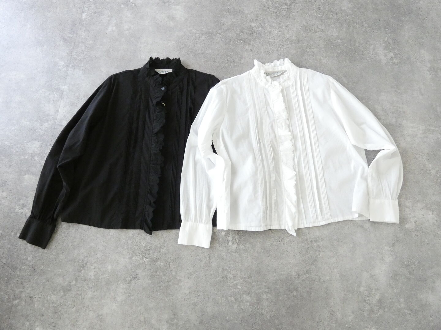 MidiUmi(ミディウミ) ピンタックレースシャツの商品画像3