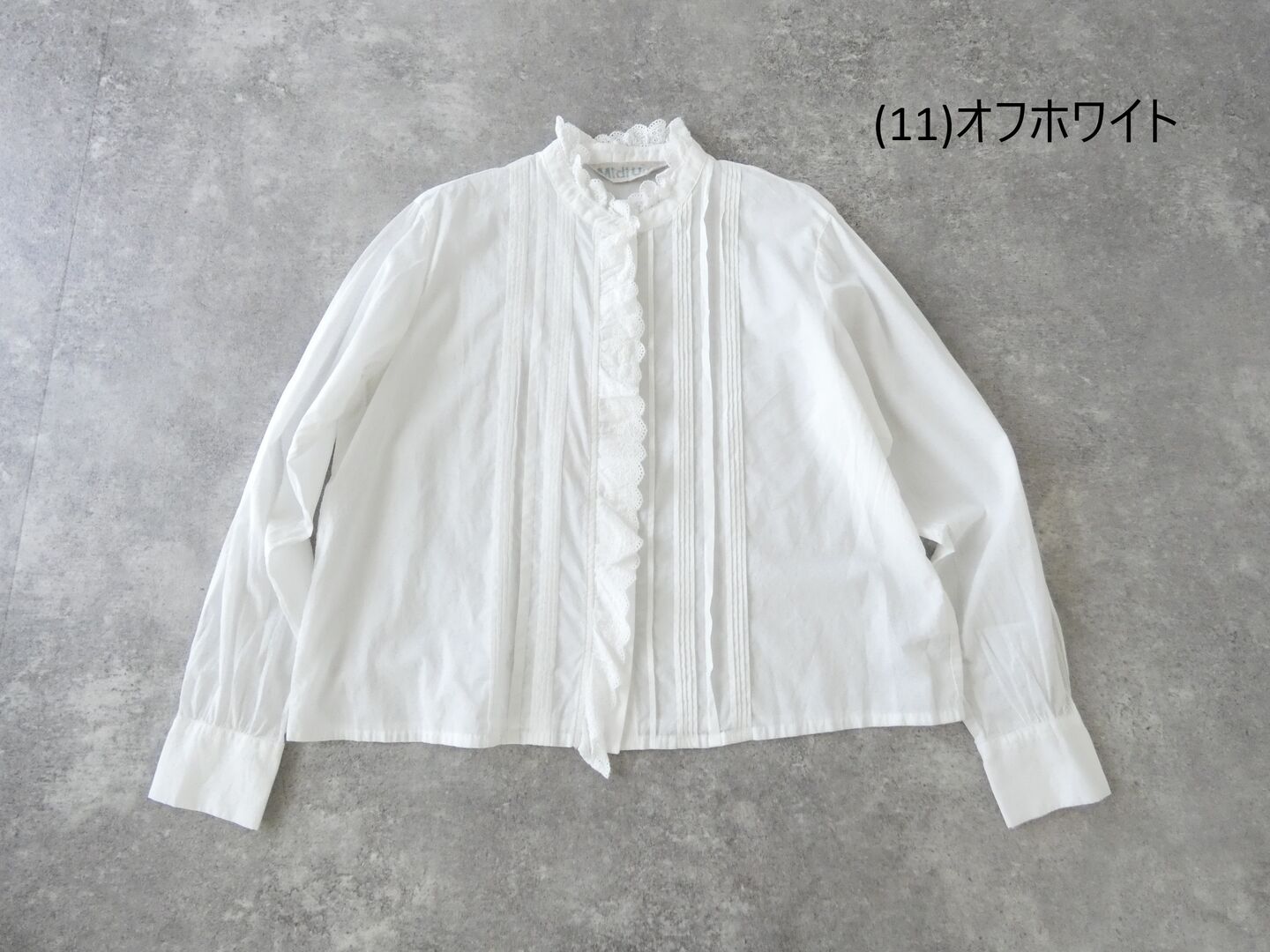 MidiUmi(ミディウミ) ピンタックレースシャツの商品画像42