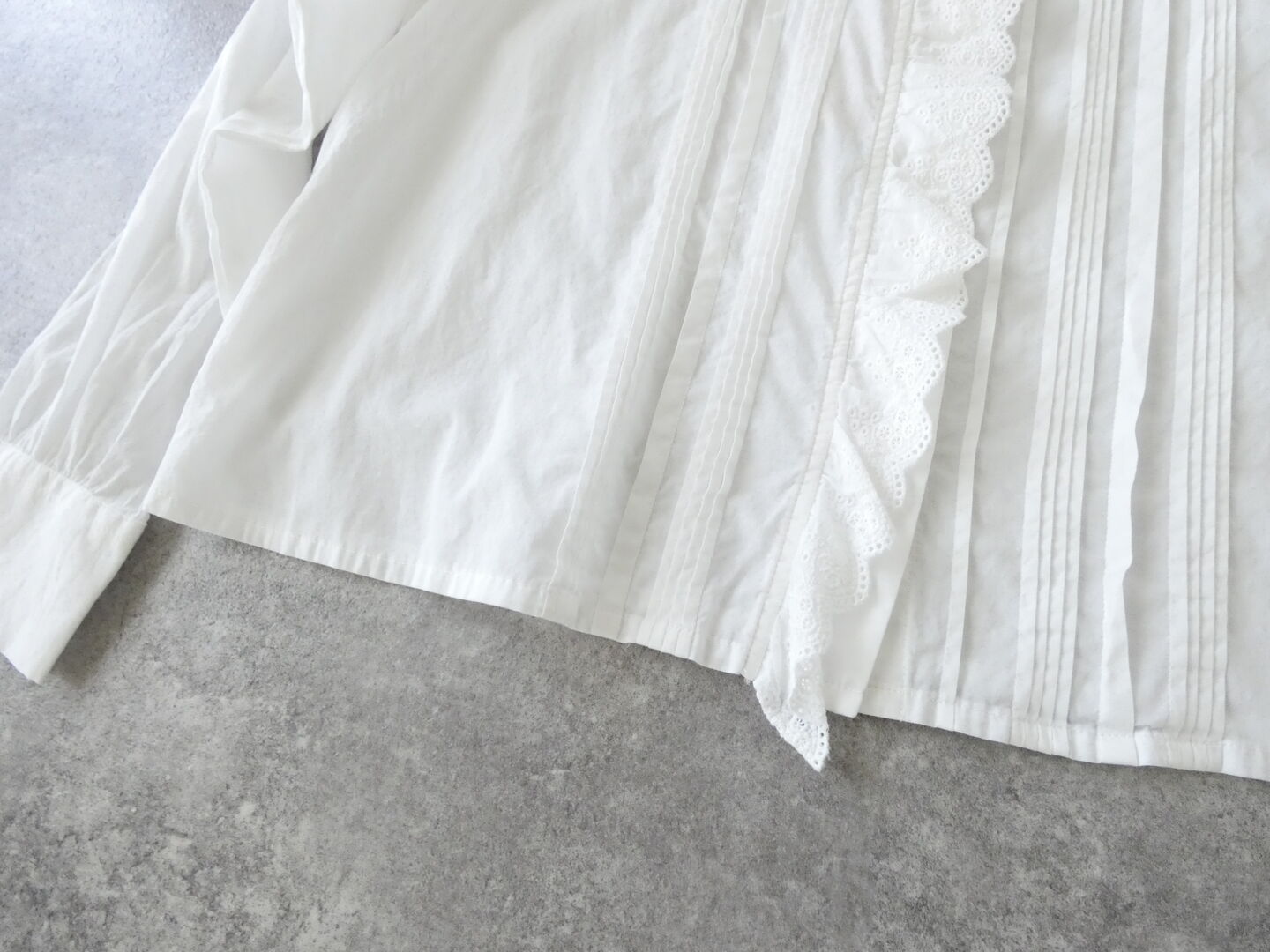 MidiUmi(ミディウミ) ピンタックレースシャツの商品画像48