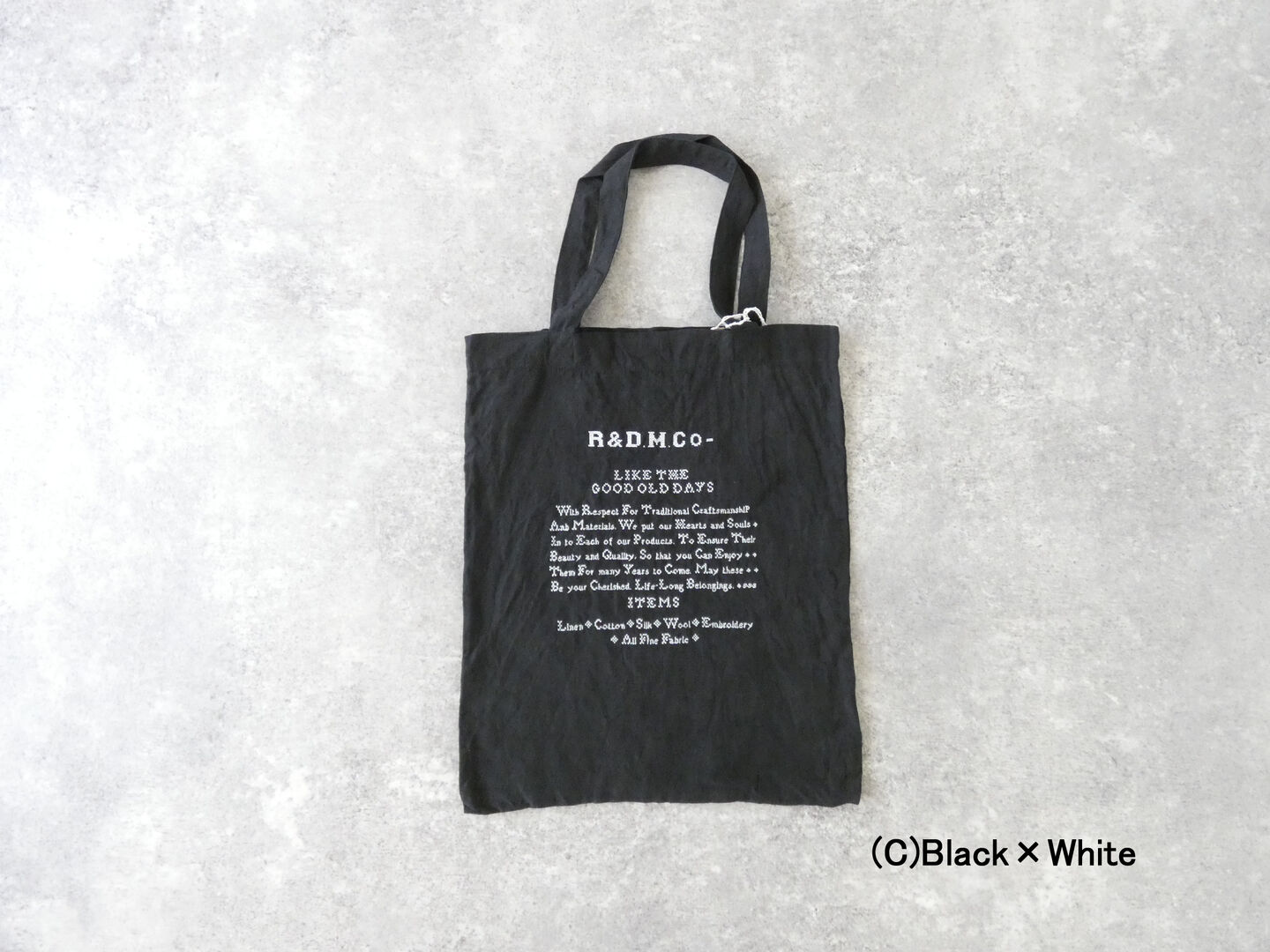 R＆D.M.Co-(オールドマンズテーラー) GOOD OLD DAYS CROSS STITCH BAGの商品画像12