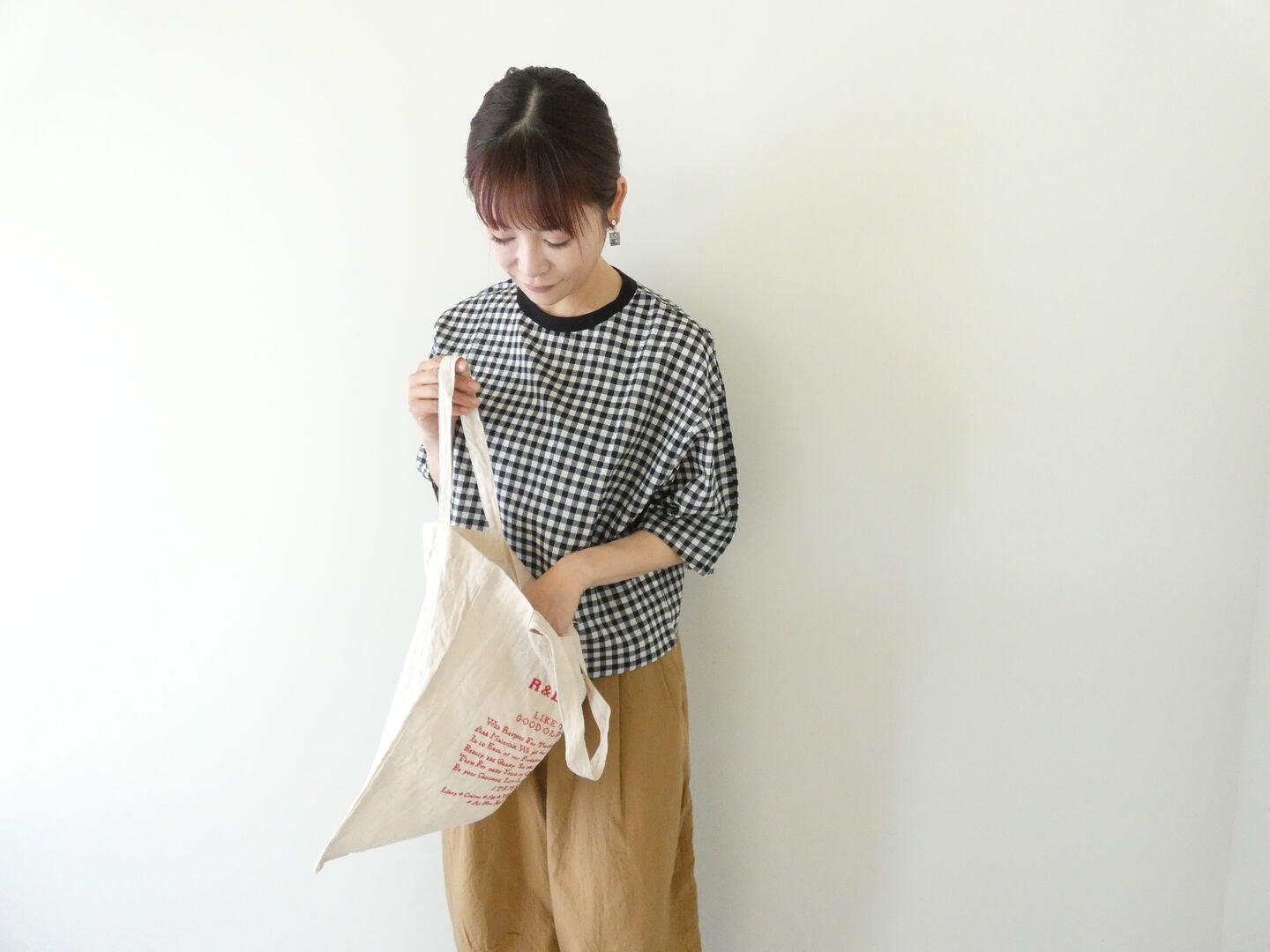 R＆D.M.Co-(オールドマンズテーラー) GOOD OLD DAYS CROSS STITCH BAGの商品画像4