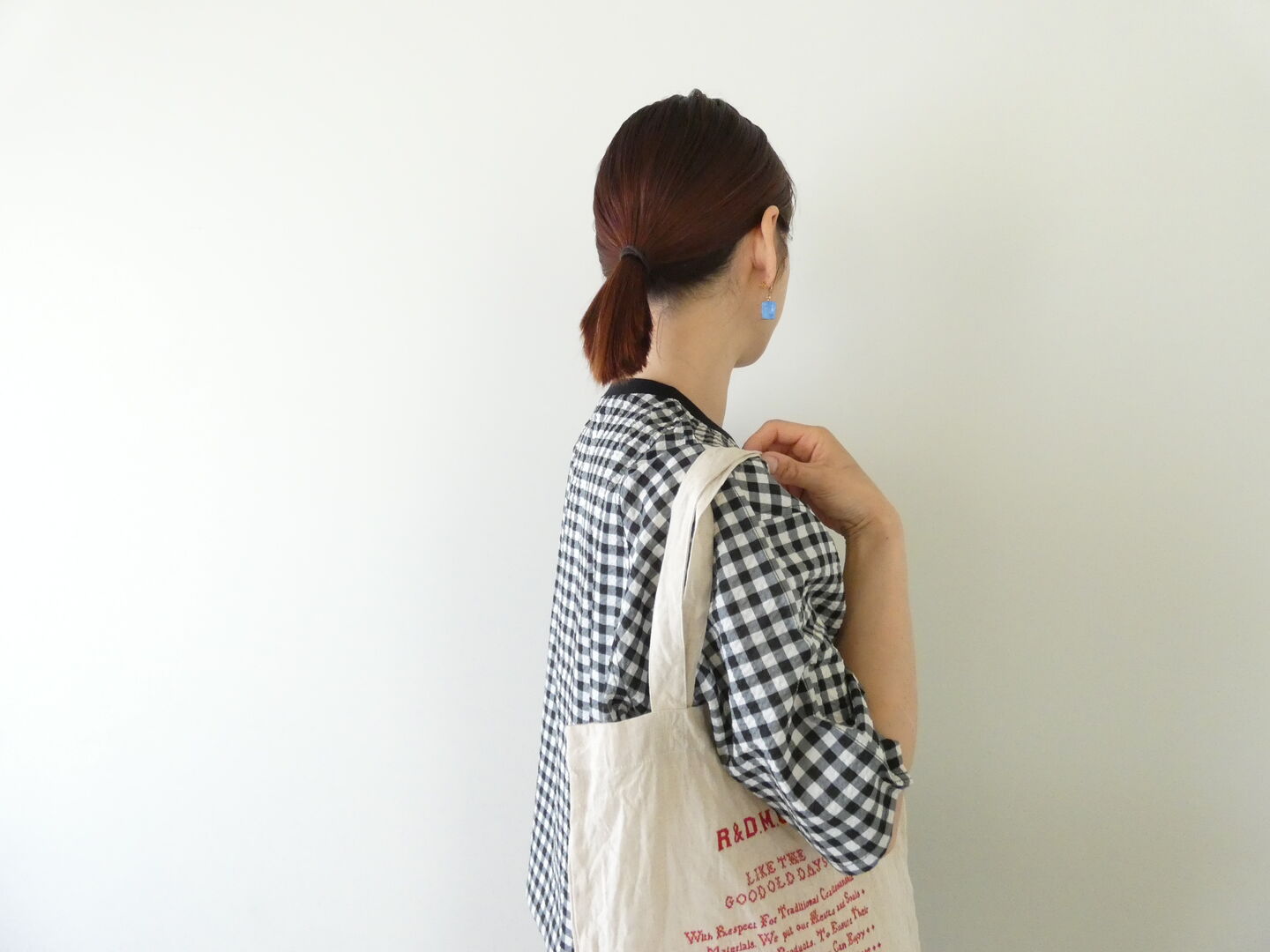 R＆D.M.Co-(オールドマンズテーラー) GOOD OLD DAYS CROSS STITCH BAGの商品画像5