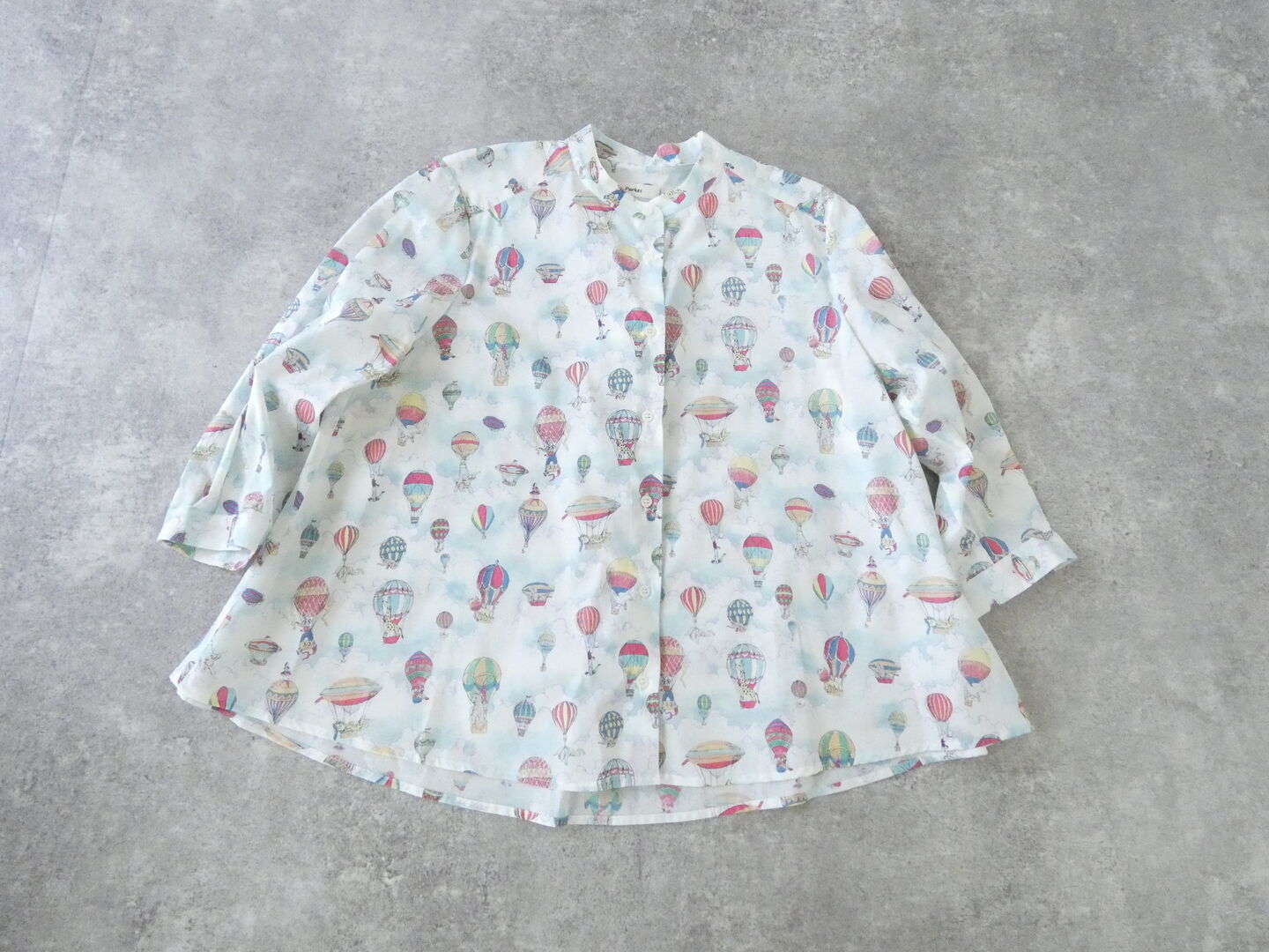 PK 気球に乗ったゾウのブラウスの商品画像10