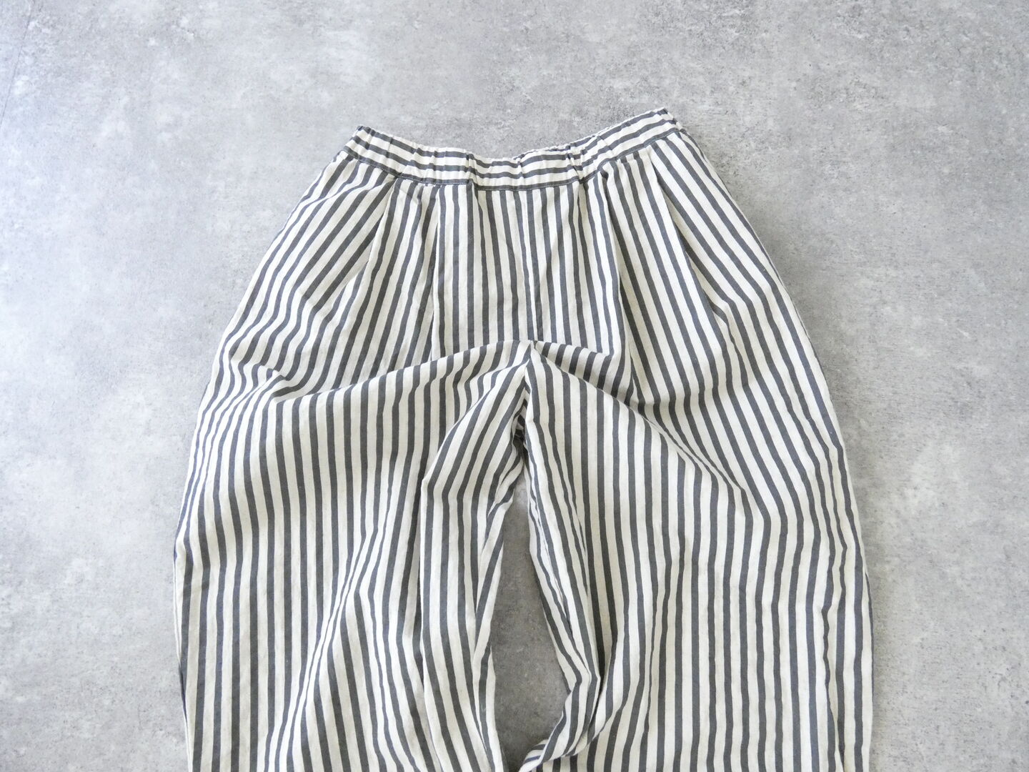 prit(プリット) 20/1コットンリネンストライププリントタックイージーパンツの商品画像21