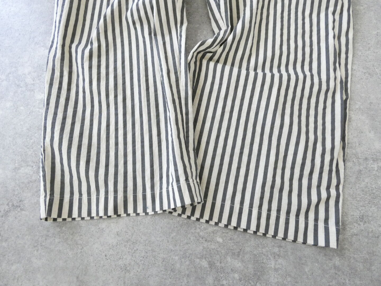 prit(プリット) 20/1コットンリネンストライププリントタックイージーパンツの商品画像26