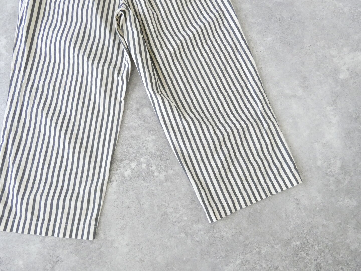 prit(プリット) 20/1コットンリネンストライププリントタックイージーパンツの商品画像28