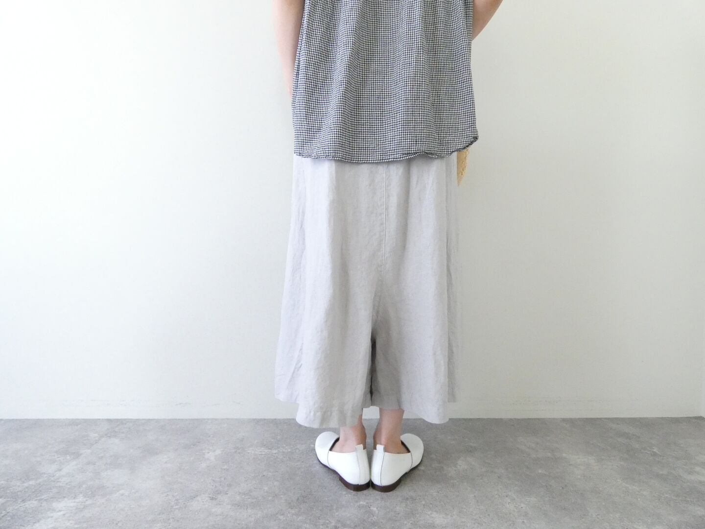 prit(プリット) 40/1フレンチリネンペンギンパンツの商品画像9