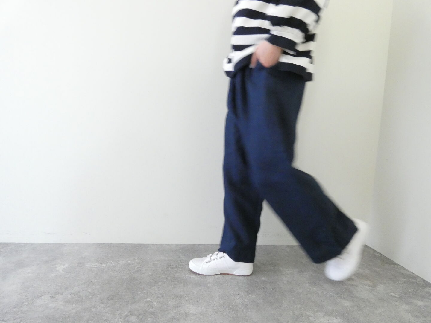 prit(プリット) 40/1フレンチリネンパジャマパンツの商品画像6