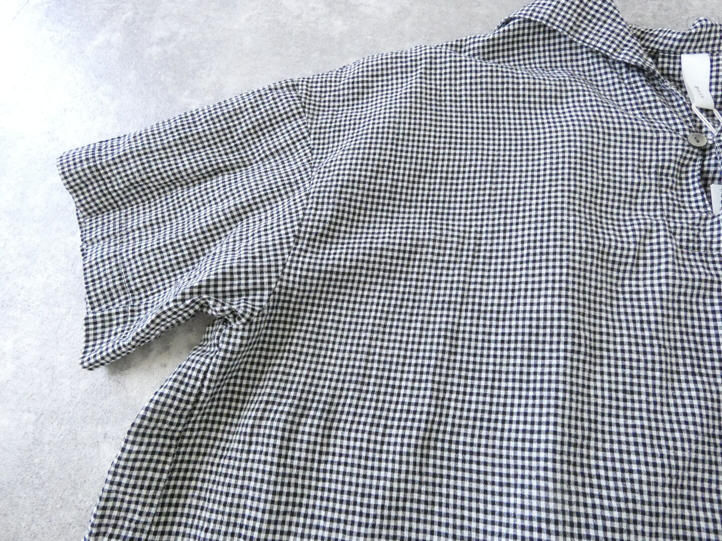 prit(プリット) 綿麻平織5分袖セーラーカラープルオーバーの商品画像17