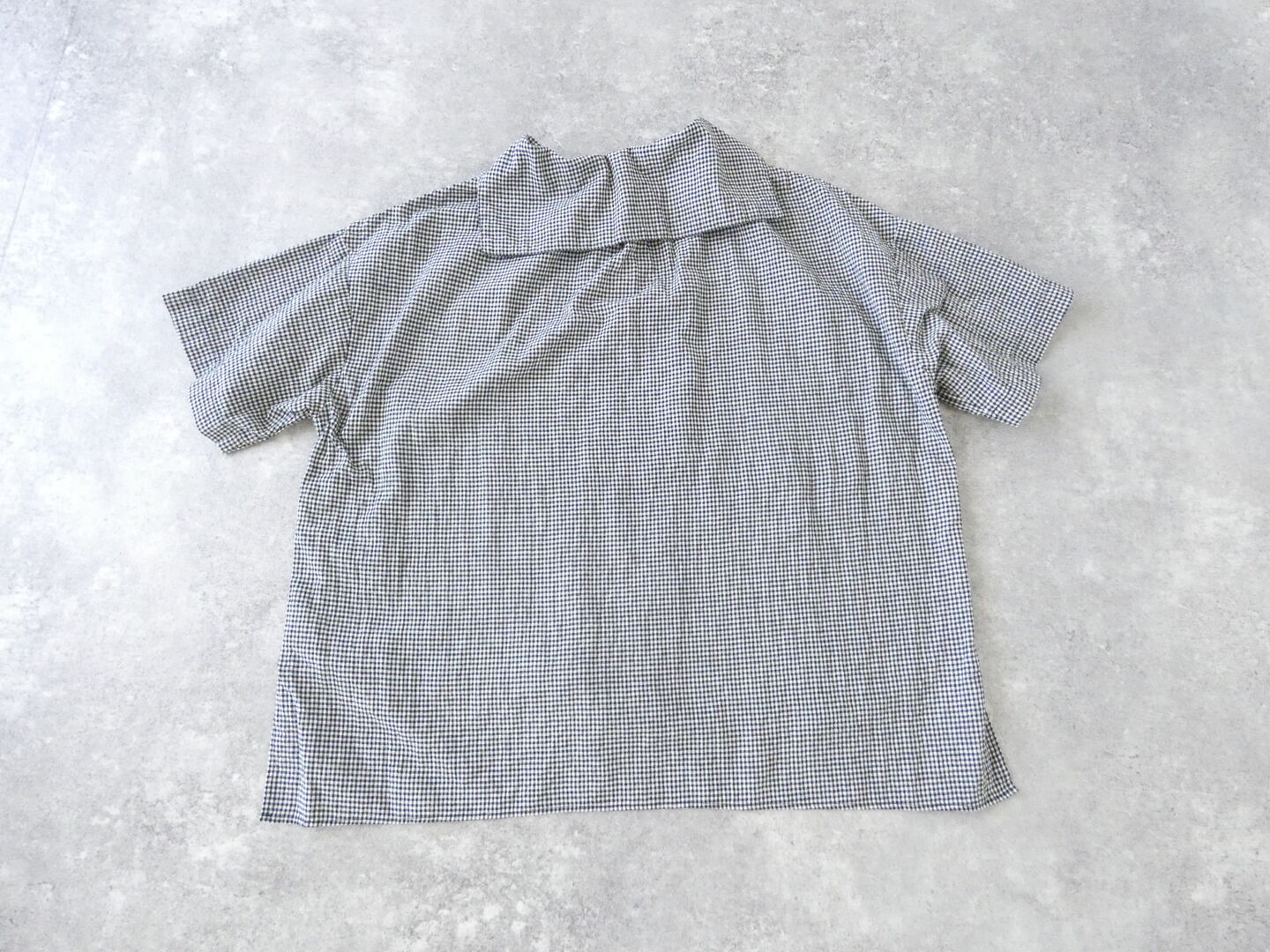 prit(プリット) 綿麻平織5分袖セーラーカラープルオーバーの商品画像2