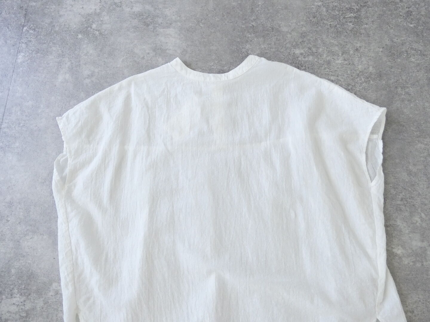 prit(プリット) 綿麻平織スリーブレスラウンドヘムプルオーバーの商品画像30