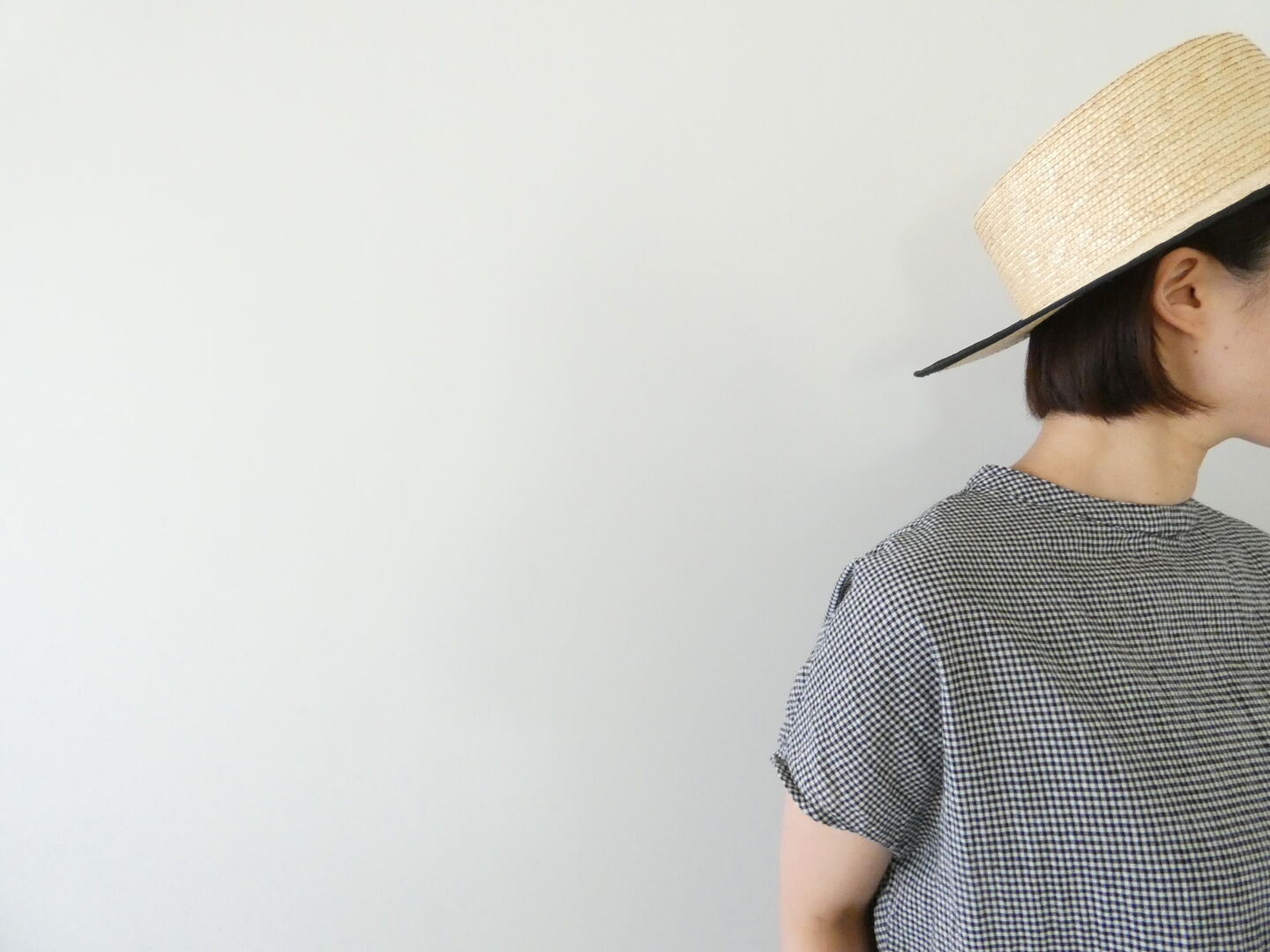 prit(プリット) 綿麻平織スリーブレスラウンドヘムプルオーバーの商品画像4