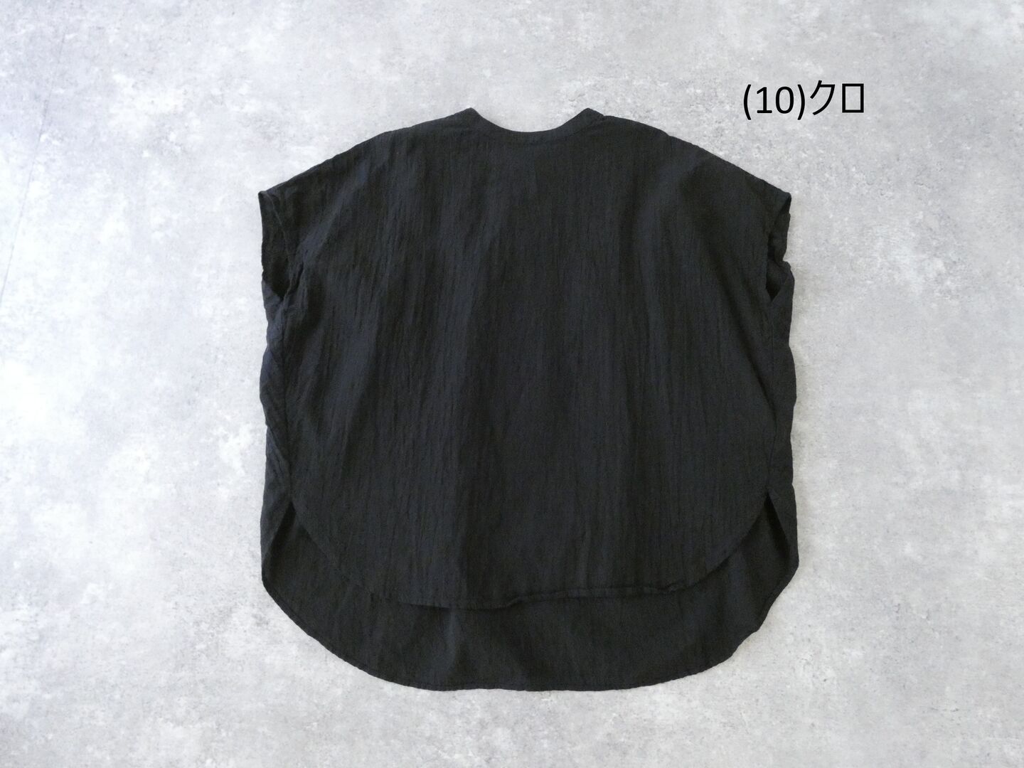 prit(プリット) 綿麻平織スリーブレスラウンドヘムプルオーバーの商品画像42