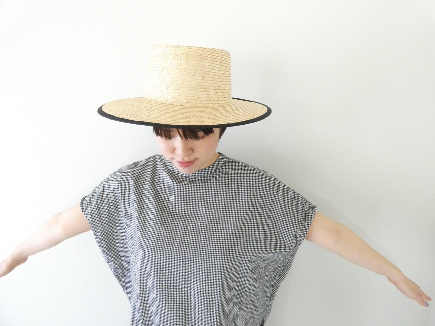 prit(プリット) 綿麻平織スリーブレスラウンドヘムプルオーバーの商品画像5