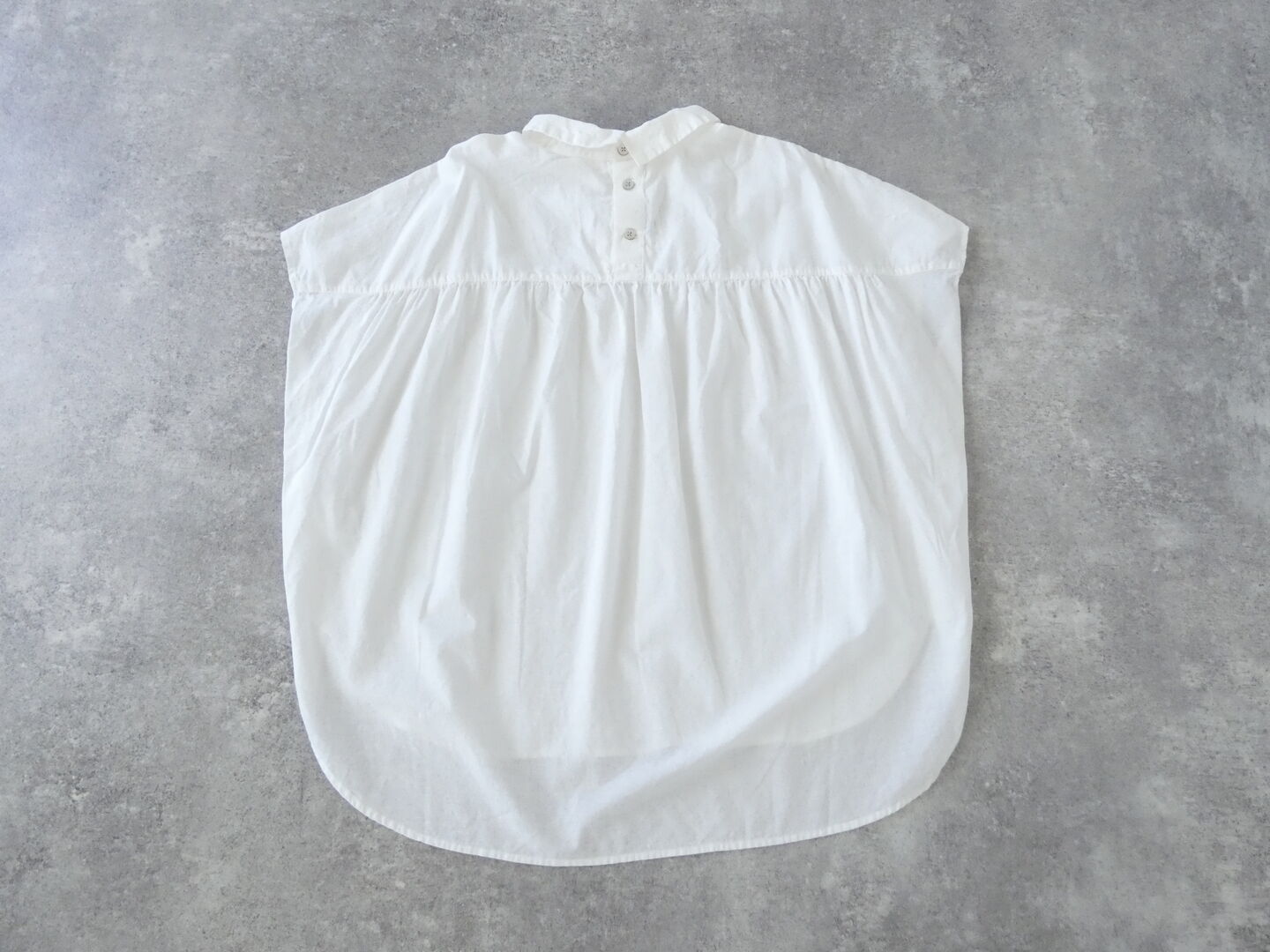 prit(プリット) 綿麻ポプリンスリーブレス衿付きプルオーバーの商品画像29