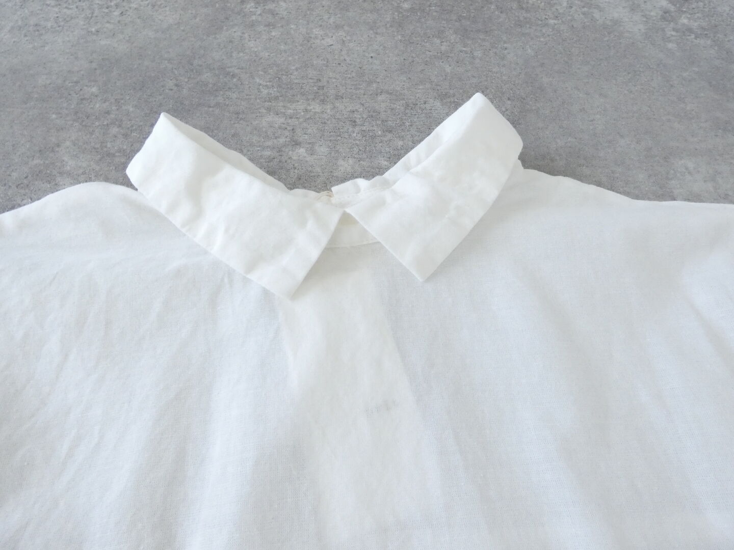 prit(プリット) 綿麻ポプリンスリーブレス衿付きプルオーバーの商品画像30