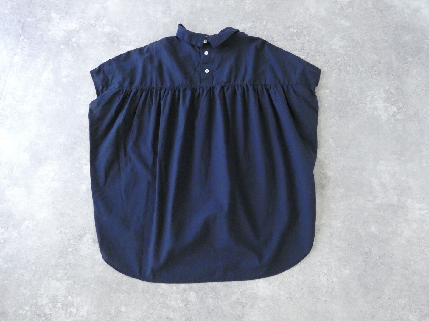 prit(プリット) 綿麻ポプリンスリーブレス衿付きプルオーバーの商品画像43