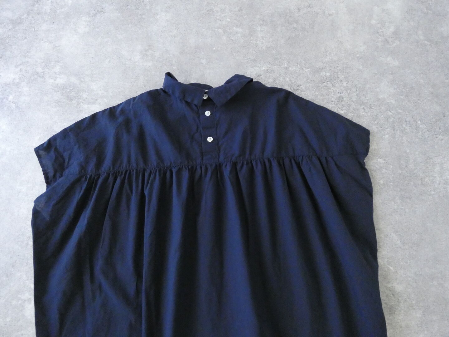 prit(プリット) 綿麻ポプリンスリーブレス衿付きプルオーバーの商品画像47