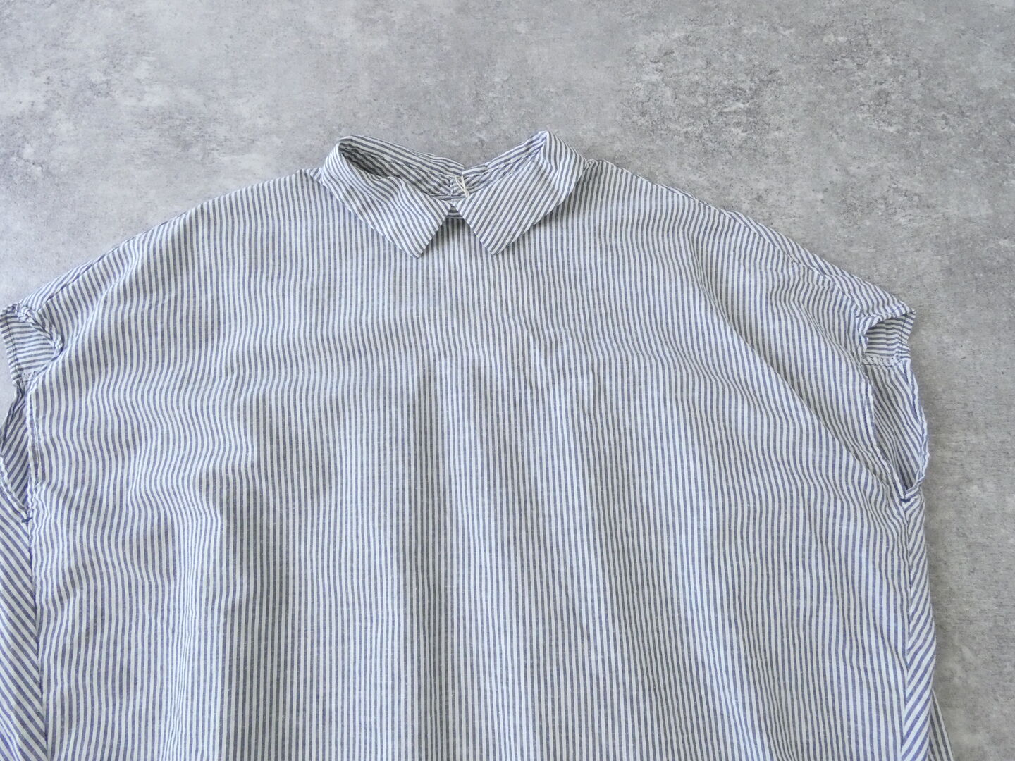 prit(プリット) 綿麻ポプリンスリーブレス衿付きプルオーバーの商品画像58