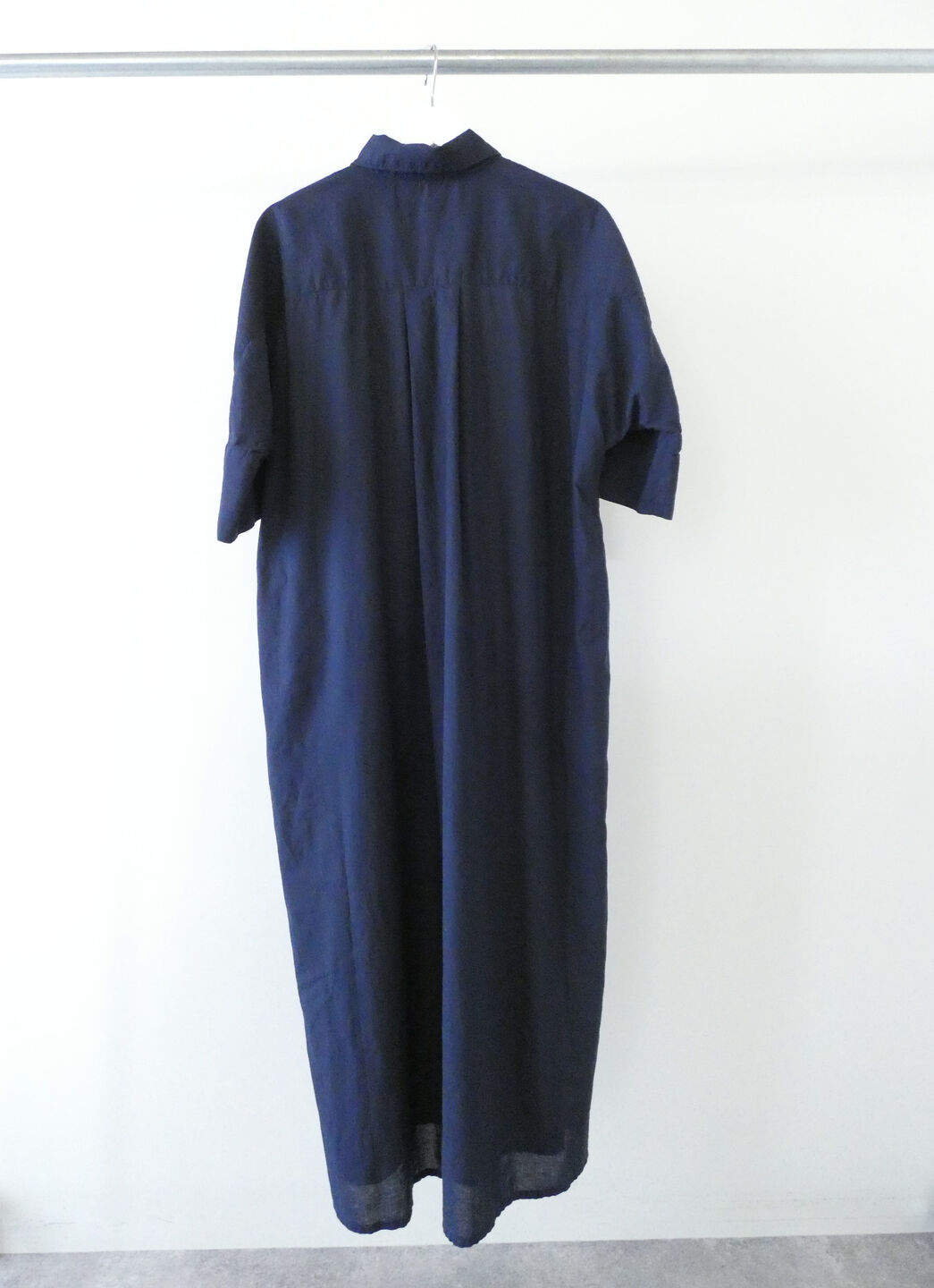 prit(プリット) 綿麻ポプリン5分袖プルオーバーシャツワンピースの商品画像14