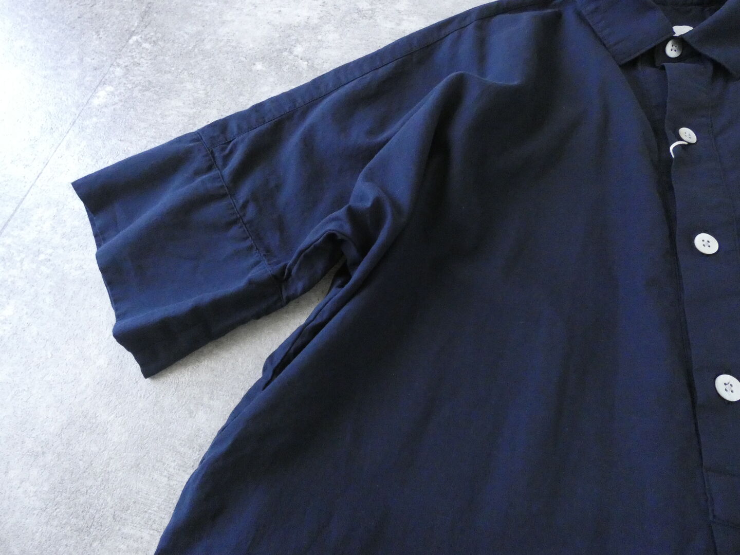 prit(プリット) 綿麻ポプリン5分袖プルオーバーシャツワンピースの商品画像24