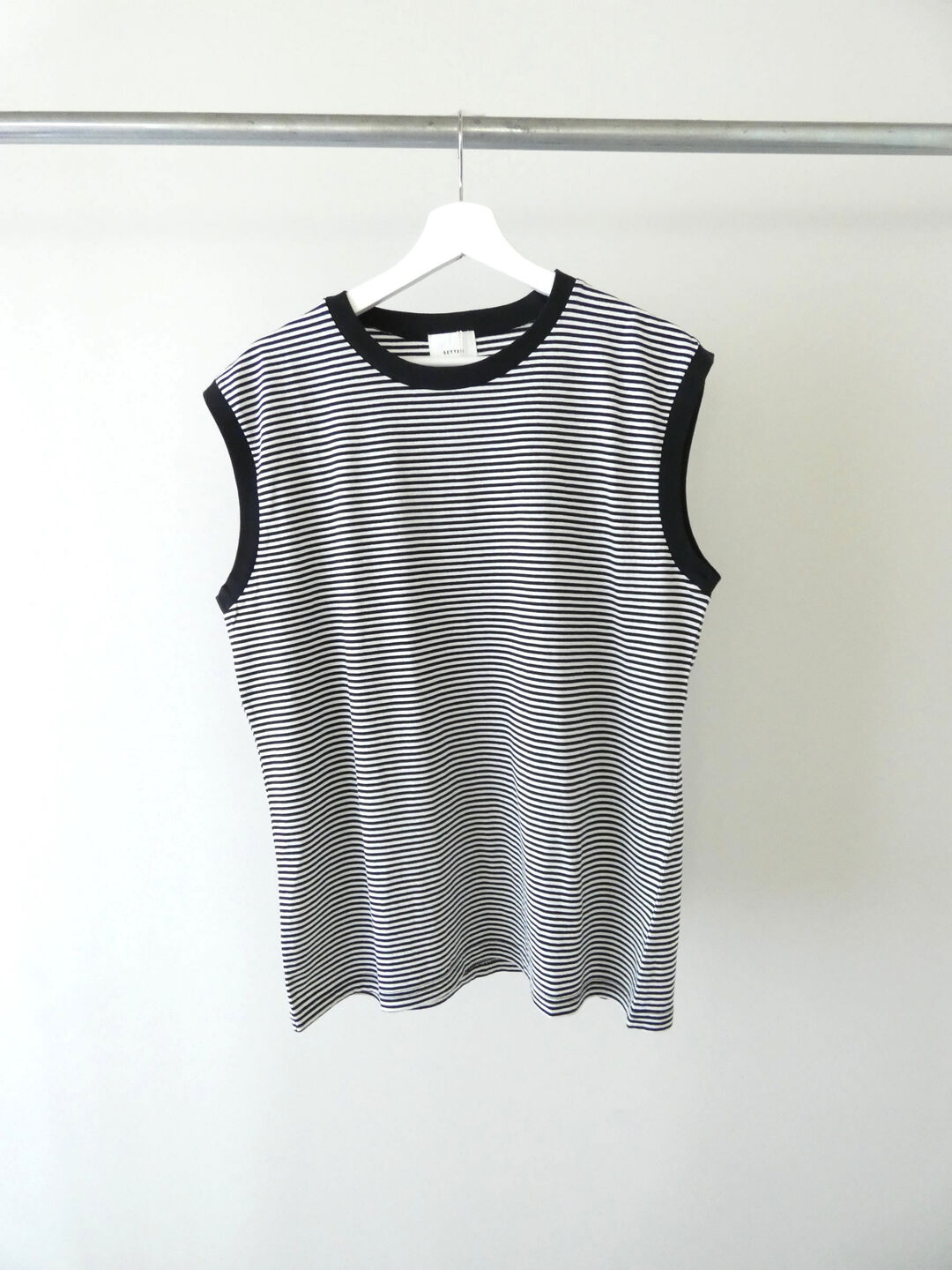 setten(セッテン) 天竺ベーシックボーダ-ノースリーブの商品画像10