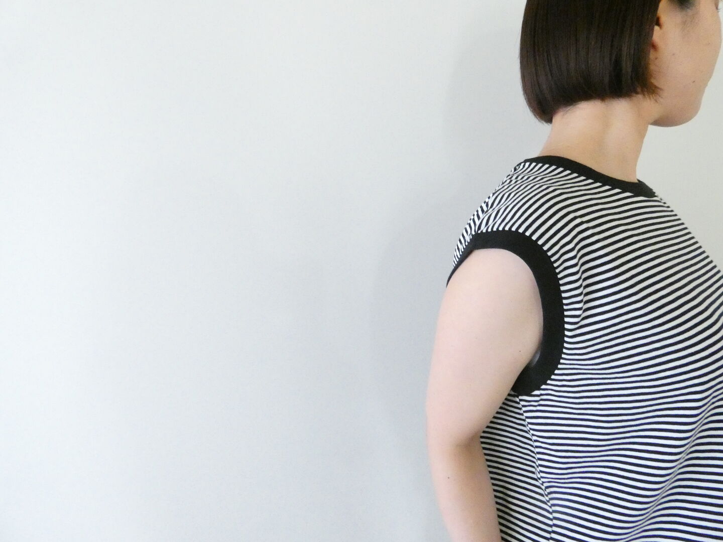 setten(セッテン) 天竺ベーシックボーダ-ノースリーブの商品画像16