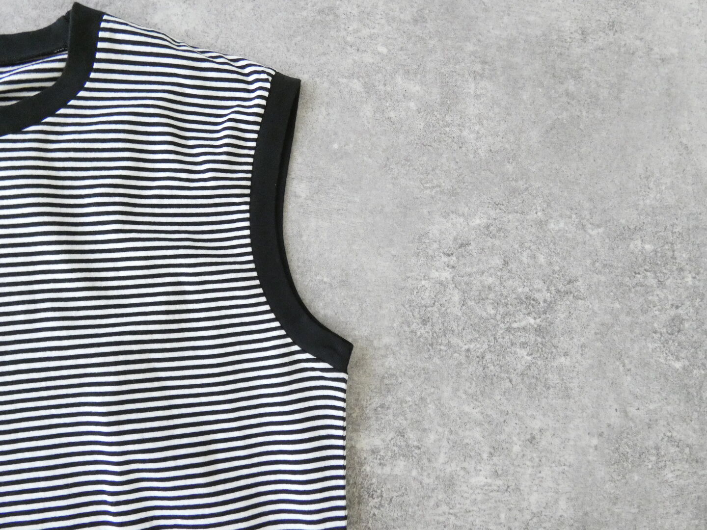 setten(セッテン) 天竺ベーシックボーダ-ノースリーブの商品画像18