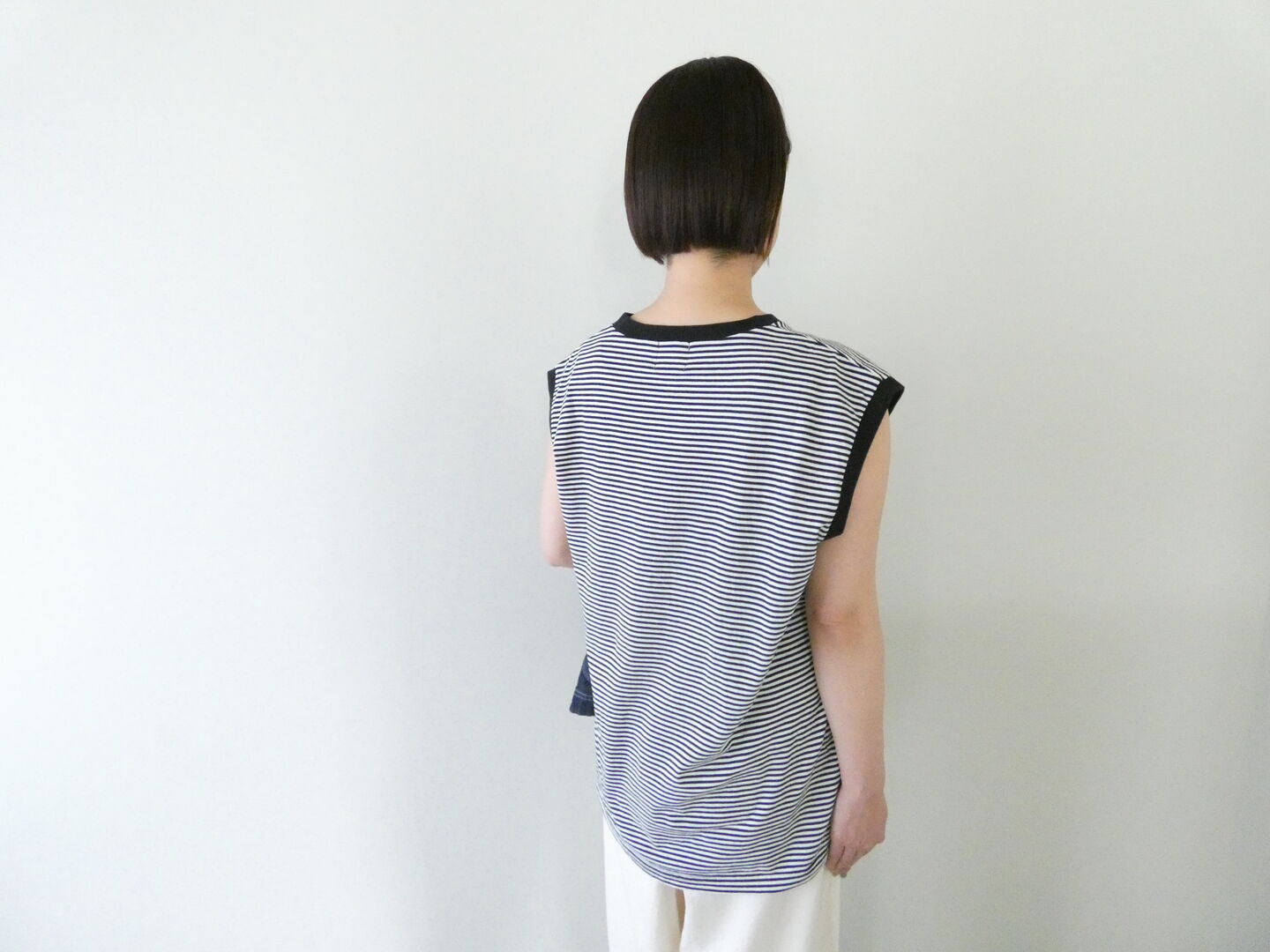 setten(セッテン) 天竺ベーシックボーダ-ノースリーブの商品画像2