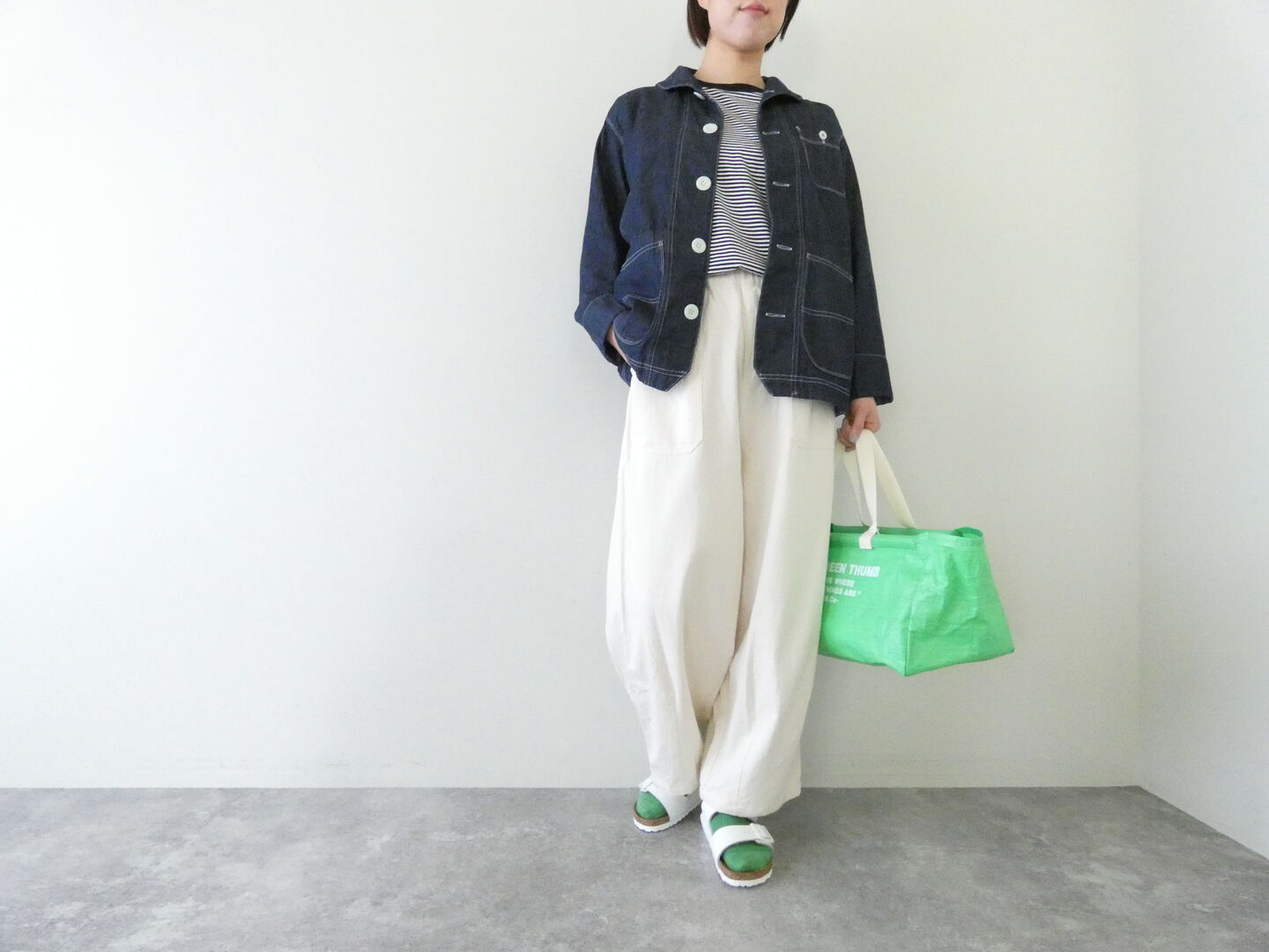 setten(セッテン) 天竺ベーシックボーダ-ノースリーブの商品画像6