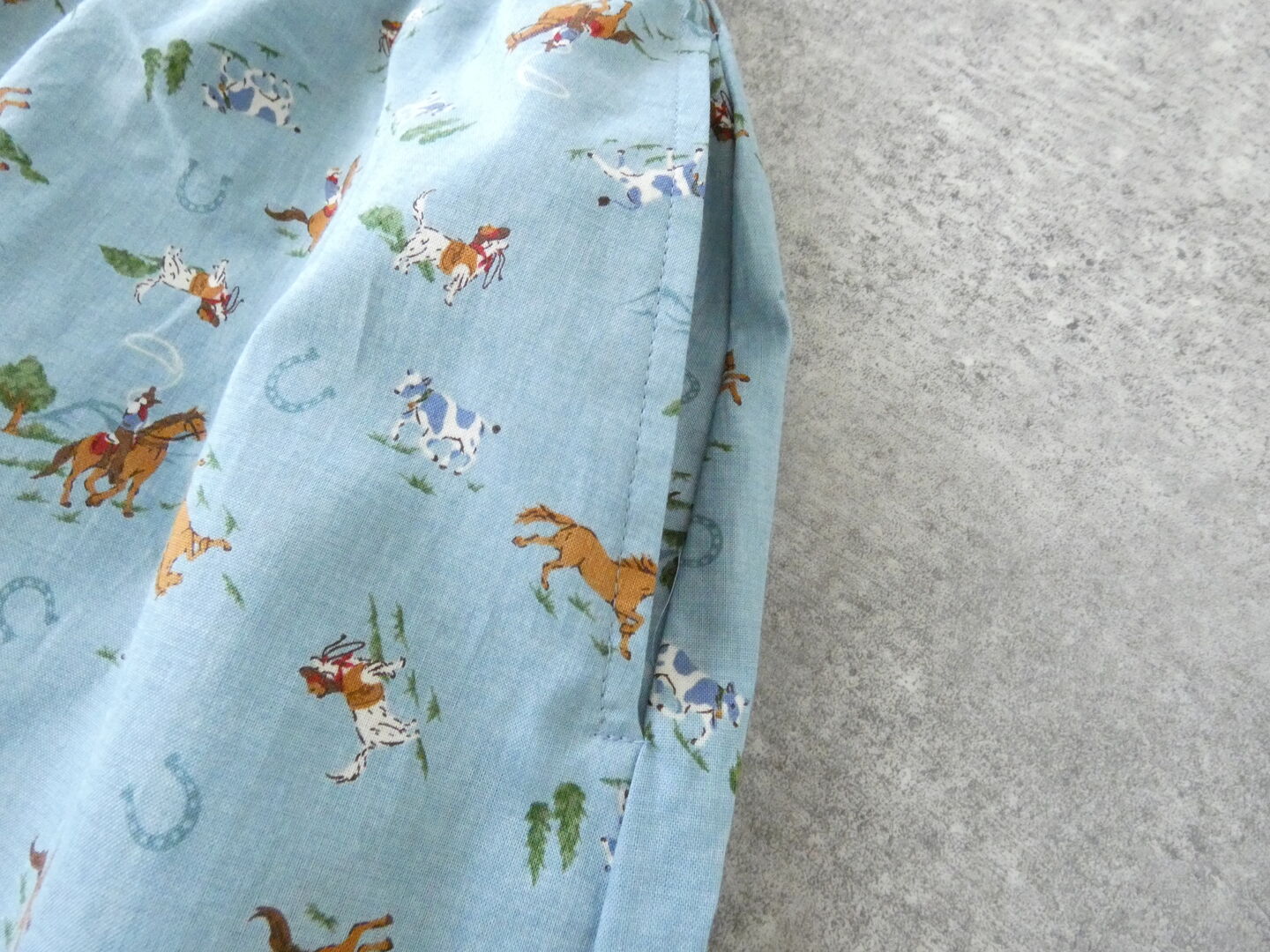 vb カウボーイプリントワイドパンツの商品画像23