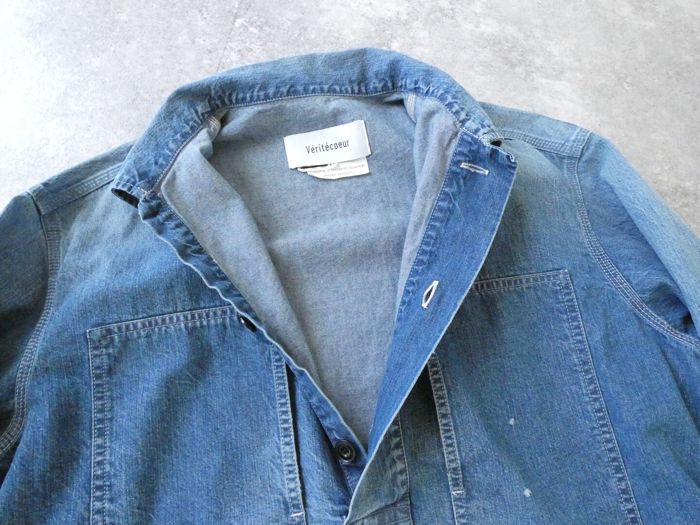 Veritecoeur(ヴェリテクール) デニムプルオーバーシャツの商品画像13