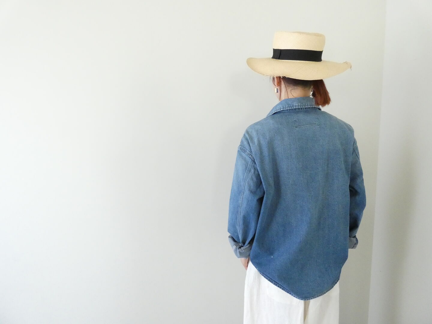 Veritecoeur(ヴェリテクール) デニムプルオーバーシャツの商品画像5