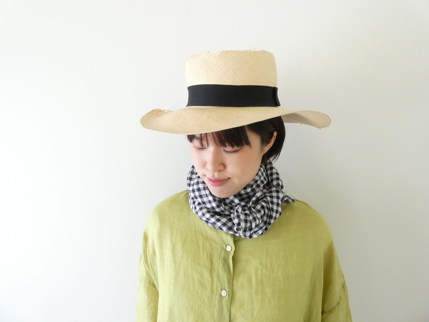 Veritecoeur(ヴェリテクール) ギンガムチェックストールの商品画像4