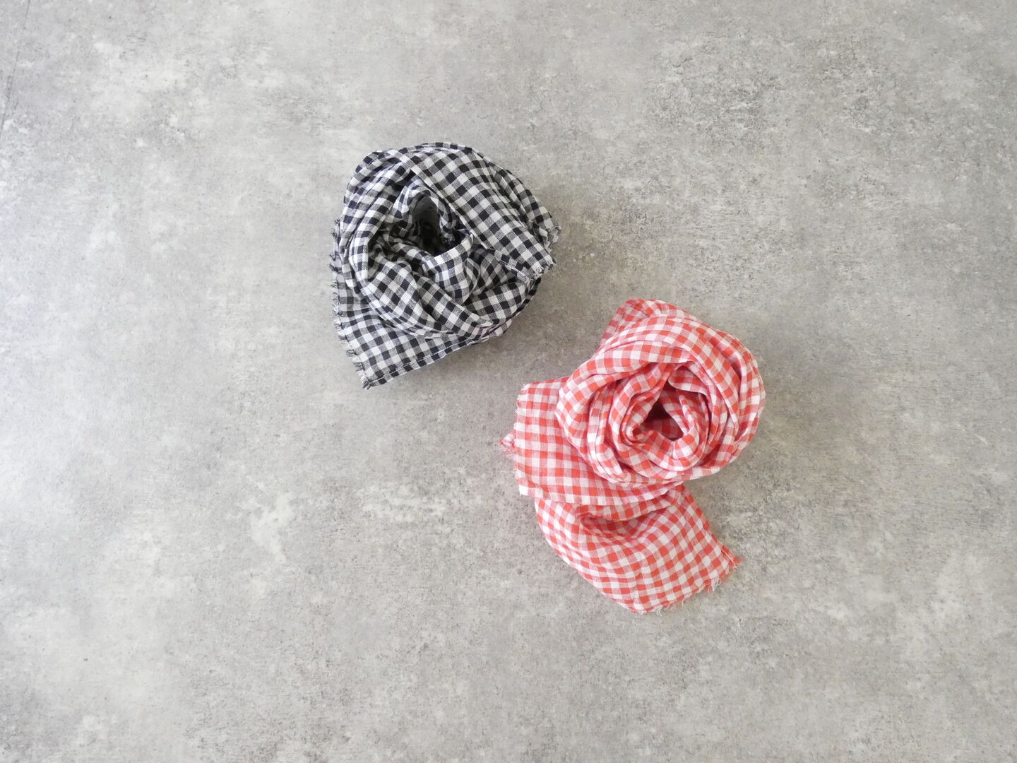 Veritecoeur(ヴェリテクール) ギンガムチェックストールの商品画像7