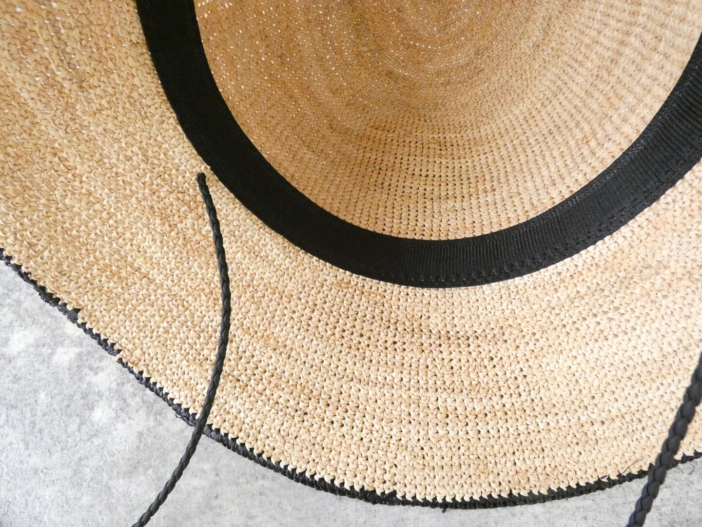 shs ブリムで差がつく ラフィアのキャペリンハットの商品画像28
